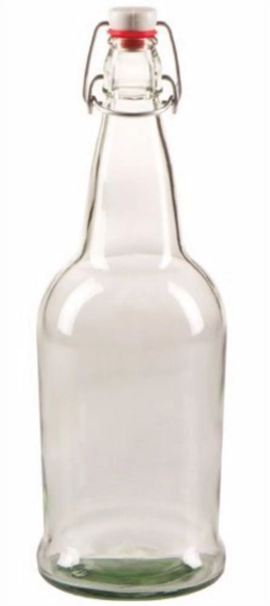 2 X 32 oz. Clear EZ Cap Kombucha Bottle