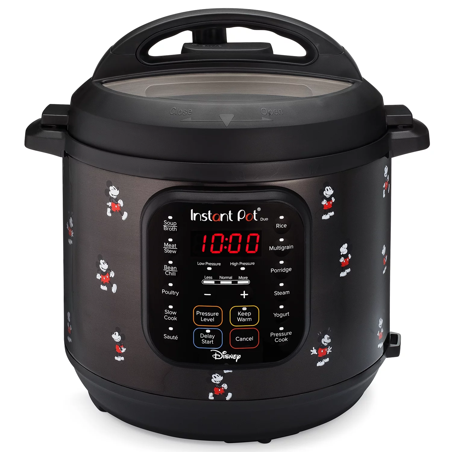 Instant Pot Duo 6-Quart Mickey Mouse Classic 7-in-1 Multi-Use Programmable Pressure Cooker, Slow Cooker, Rice Cooker, Sauté, Steamer, Yogurt Maker and Warmer