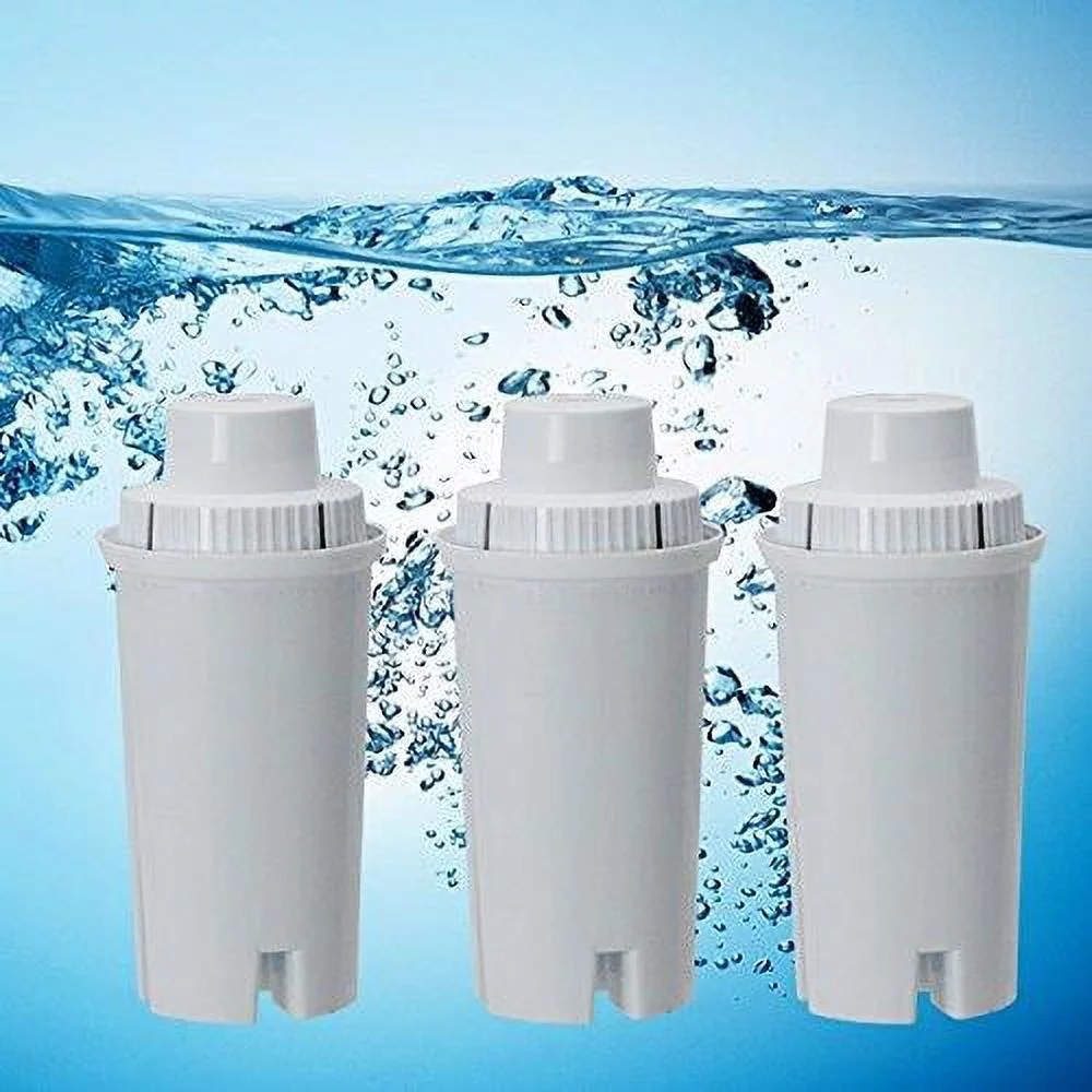 Alkaline 7 Stage Mineral Water Ionizing Filter Drop In Style Cartridge-Works With Wellblue, Brita Style Pitchers & Dispensers (3 Pack)