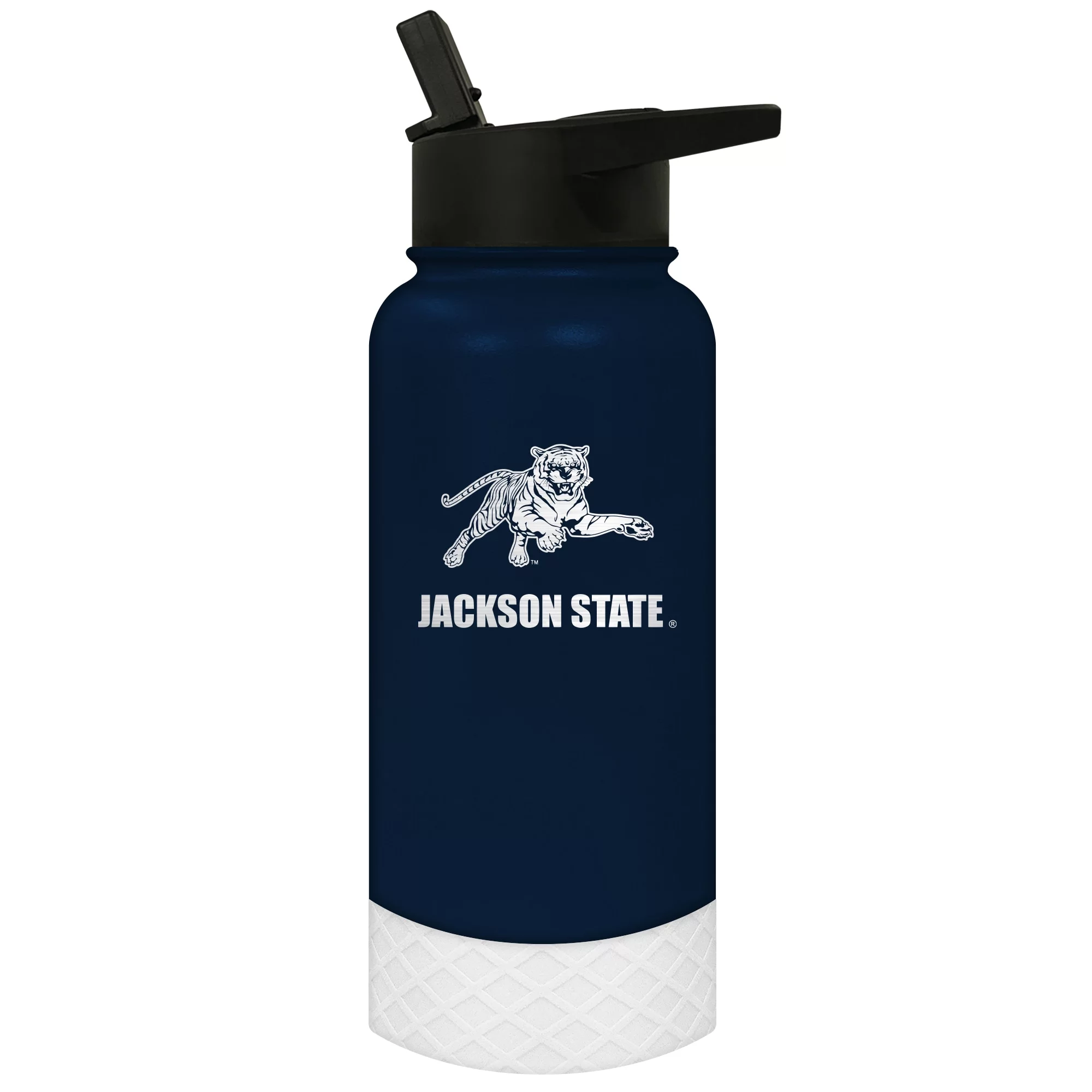 Jackson State Tigers Thirst Water Bottle Blue
