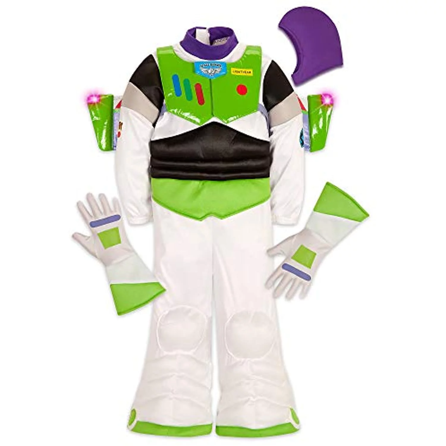 Disney Pixar Buzz Lightyear Light-Up Costume for Boys Toy Story, Size 4