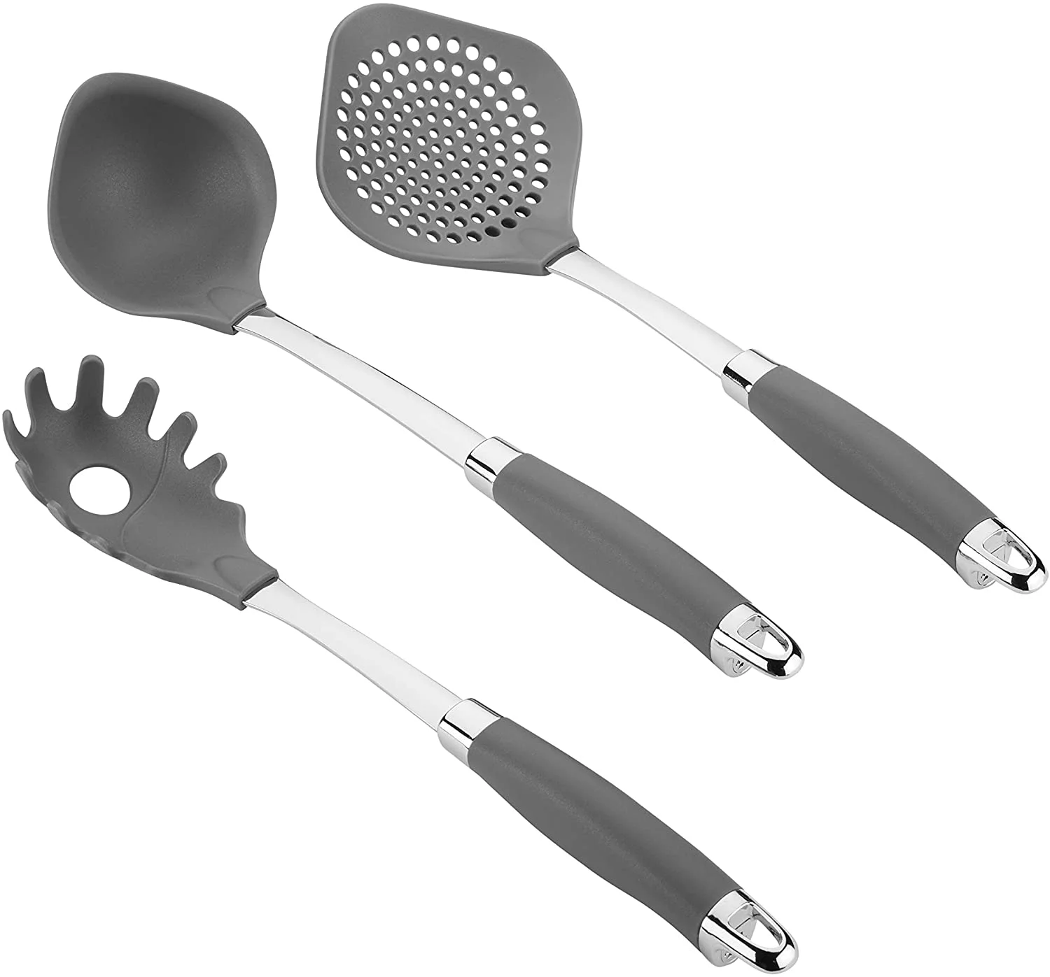 Anolon Tools and Gadgets Pasta Tool Set, 3 Piece, Graphite