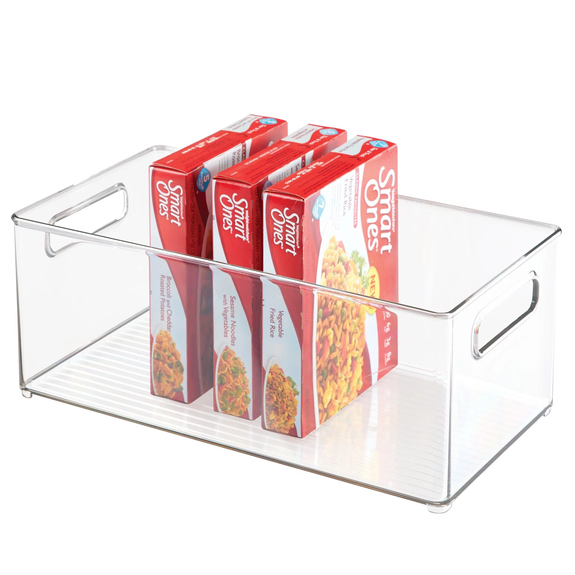 iDesign Plastic Fridge & Freezer Bins Organizer, 14.5