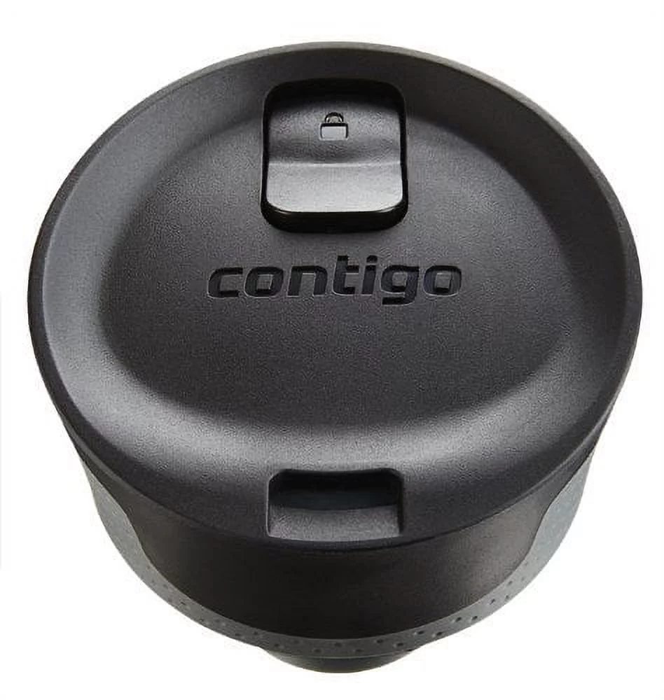 Contigo Autoseal Travel Mug - Stainless Steel Vacuum Insulated Tumbler - 2 Pack (Black)