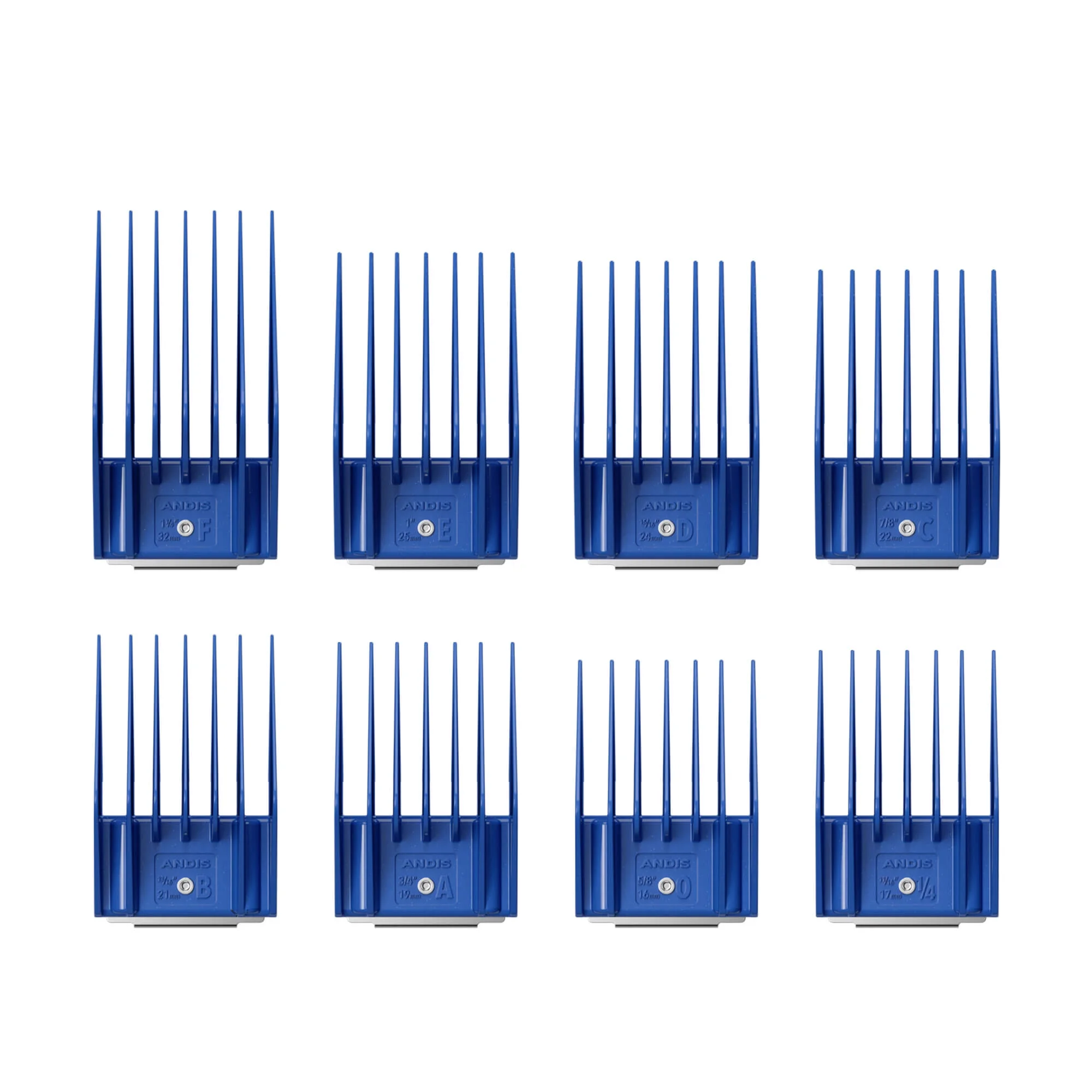 Andis 8 Piece Universal Animal Clipper Comb Set