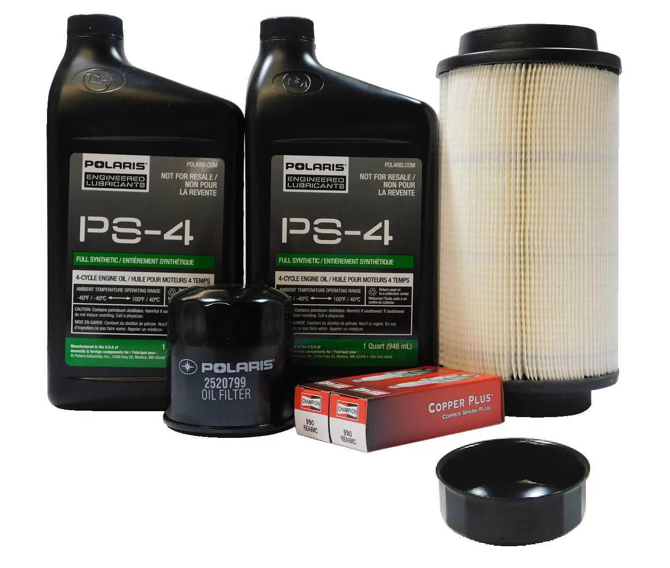 2014-2024 Polaris Sportsman 850 OEM Full Service Kit & Oil Filter Wrench POL200