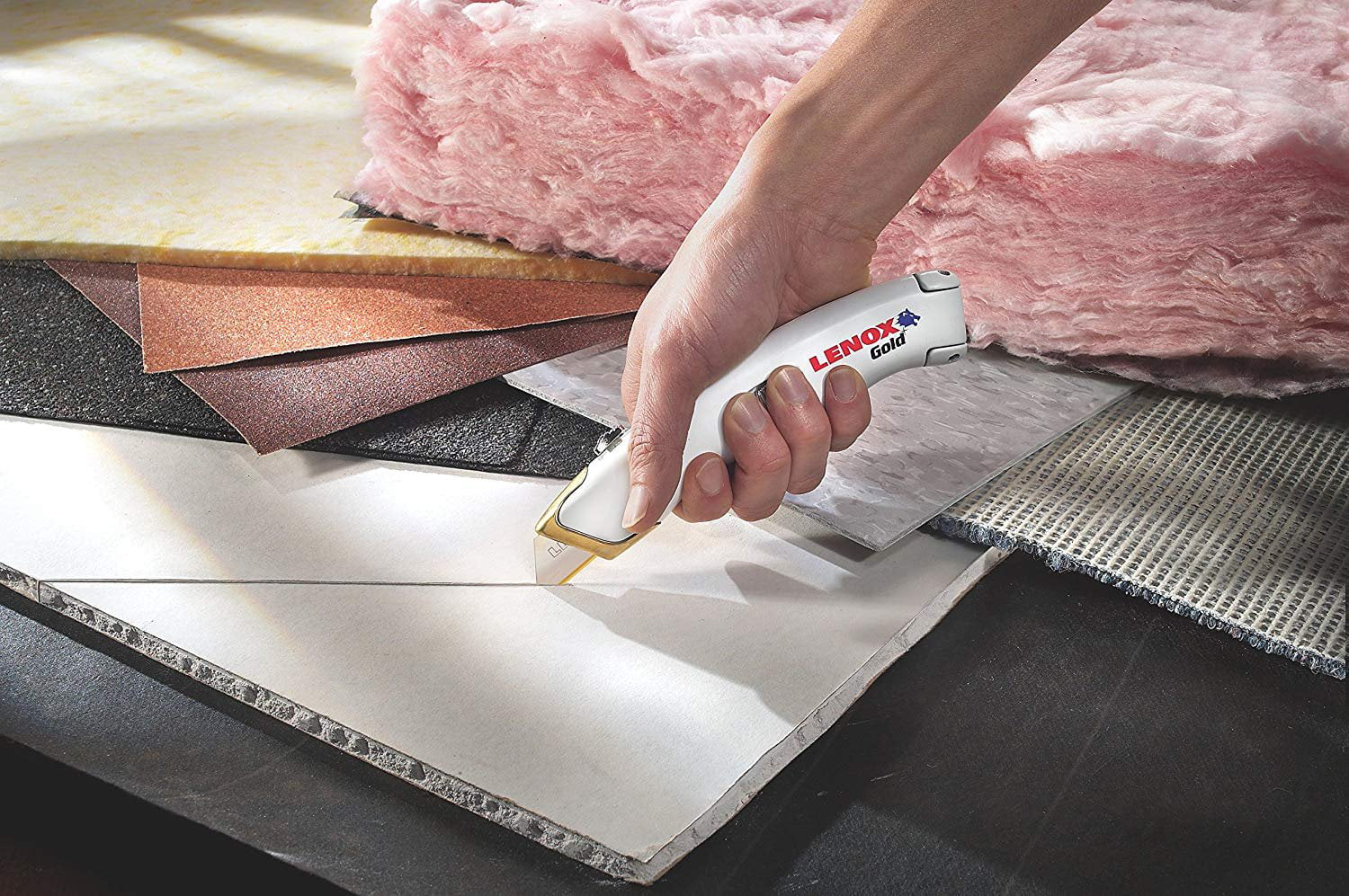 LENOX Gold Utility Knife Blades, 50 Pack, 20351GOLD50D