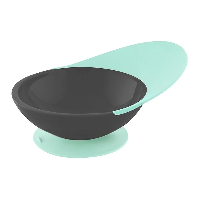 Boon Catch Bowl Toddler Bowl with Spill Catcher Teal