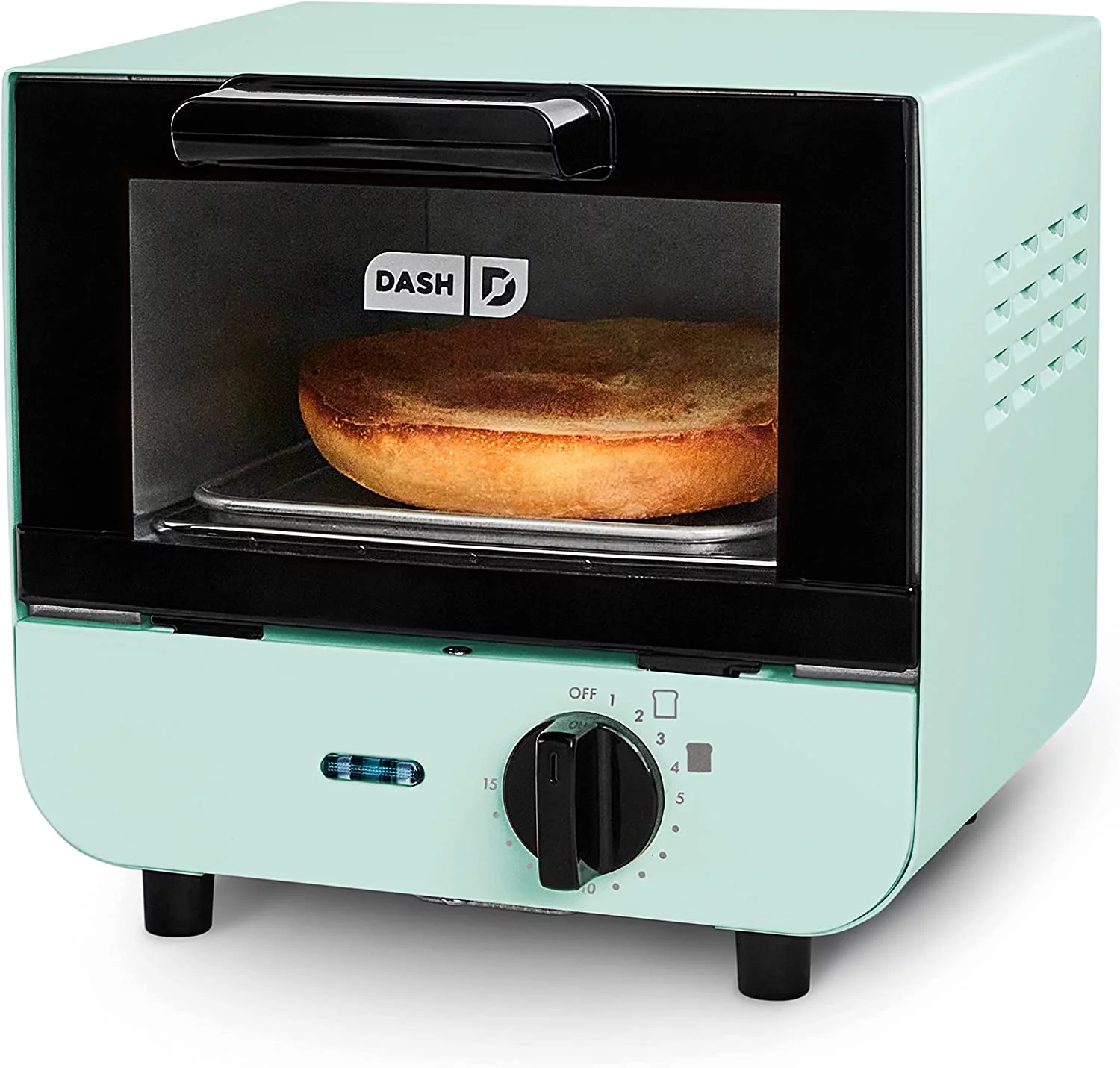 Dash Mini One-Slice Toaster Oven in Aqua