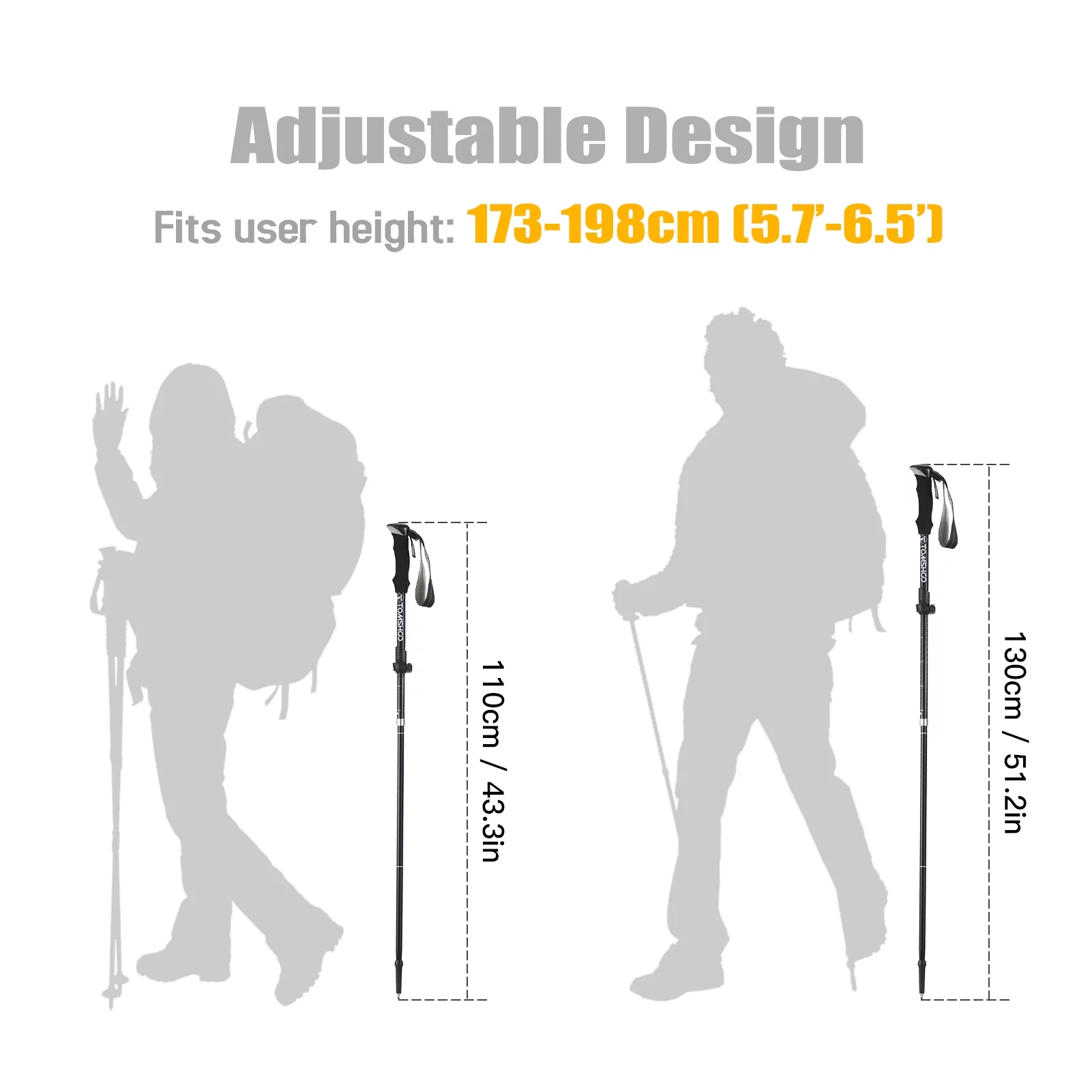 TOMSHOO Sticks,Pole Collapsible Sticks Pole Sticks Collapsible - Stick Collapsible Pole Stick - And - Easy Stick - Wenzi Laoshe Collapsible Ideal Pole
