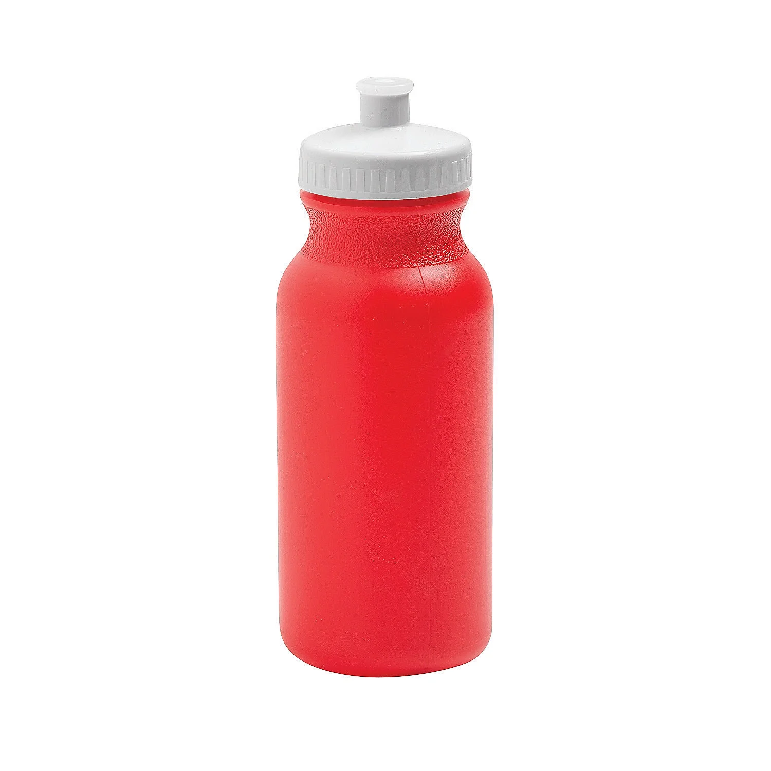 20 oz. Red Plastic Water Bottles - 50 Pieces