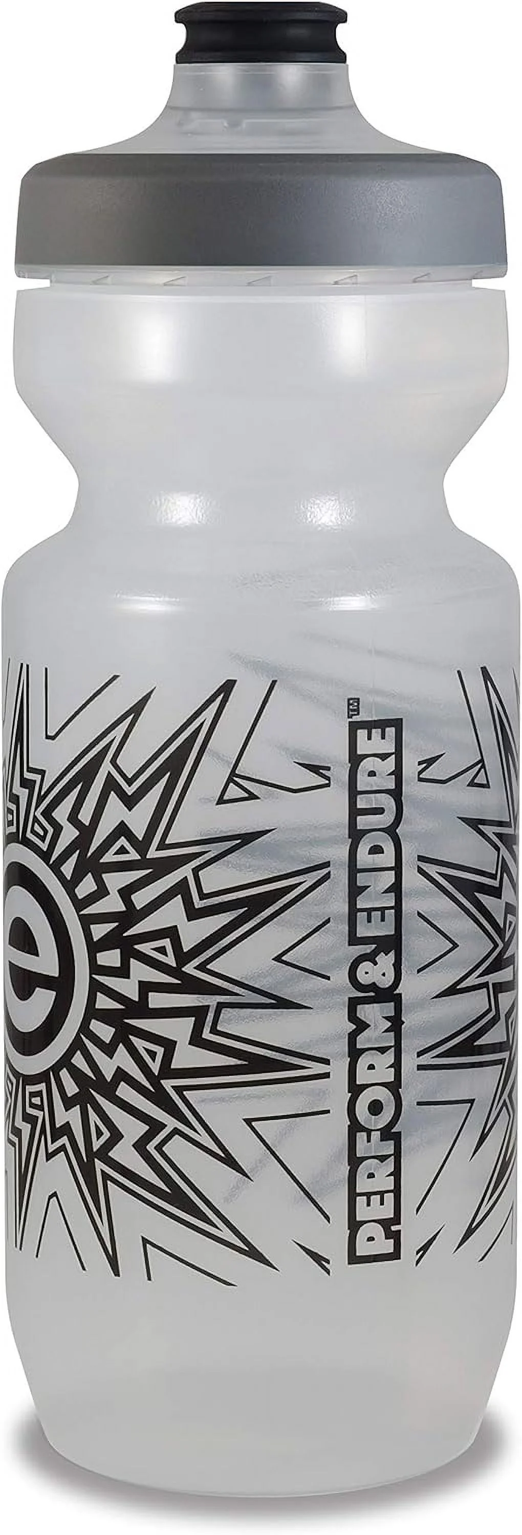 NGN Sport - Purist Water Bottle | Premium Bike Water Bottle with Leak Proof Watergate Cap - 22 oz (1-Pack) (Clear)