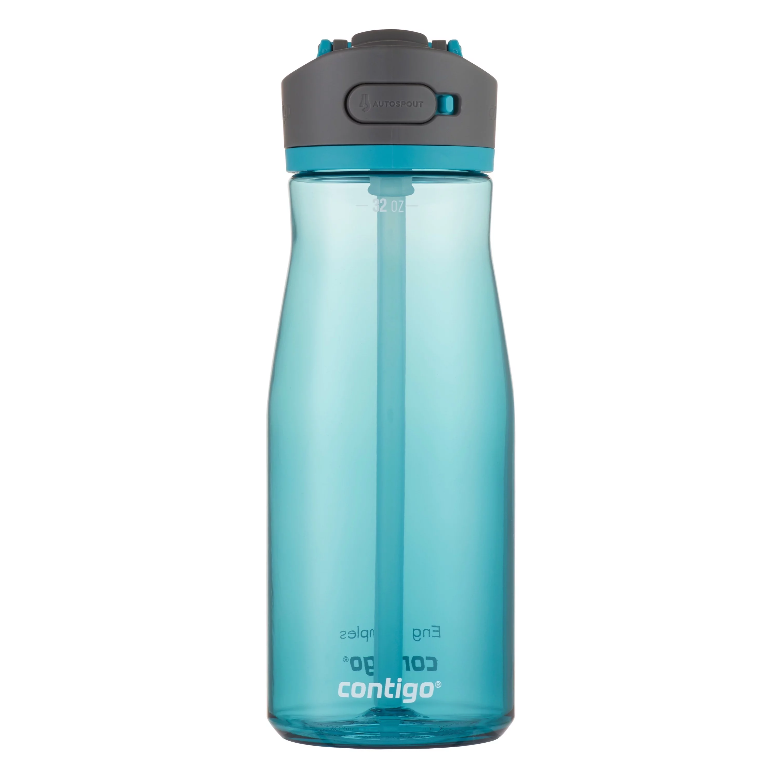 Contigo Ashland 2.0 Tritan Water Bottle with AUTOSPOUT Straw Lid Juniper, 32 fl oz.