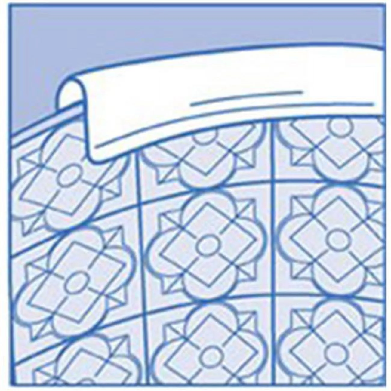 NL107-12 24'' Liner Coping Strips 28 Pack for 18' Round Pool