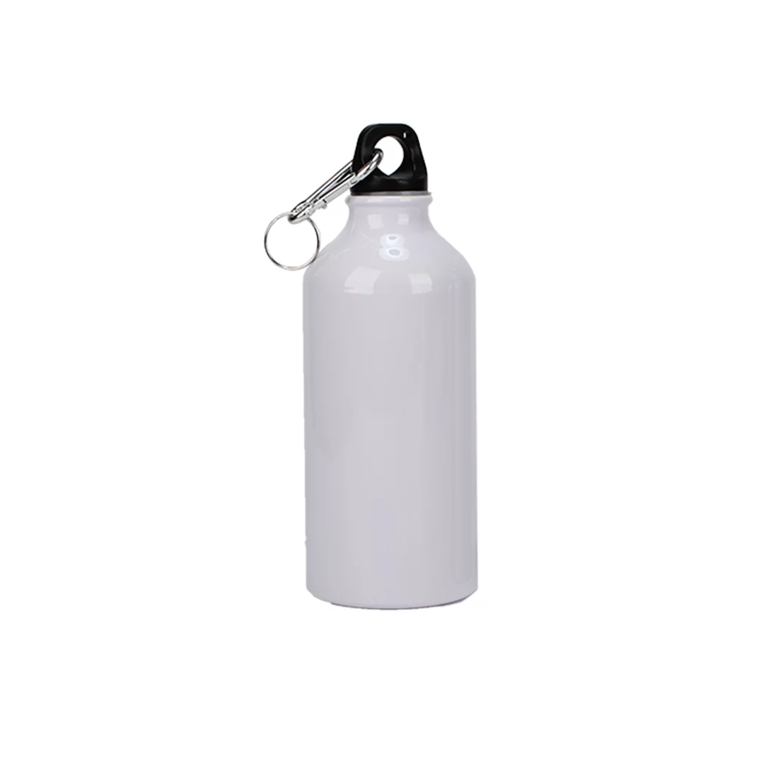 PreAsion 10pcs 600ml Water Bottle with Safe Lock Aluminium White