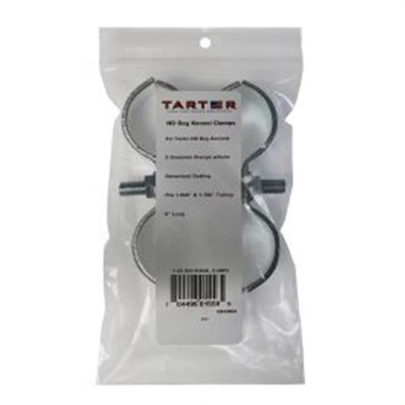 Tarter DKCHD2 Heavy Duty Dog Kennel Clamp Set, Gray