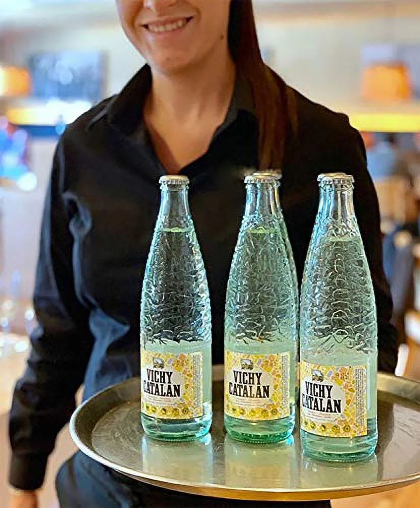 Sparkling Mineral Water  16.9 Oz (500 Ml) (20 Glass Bottles)