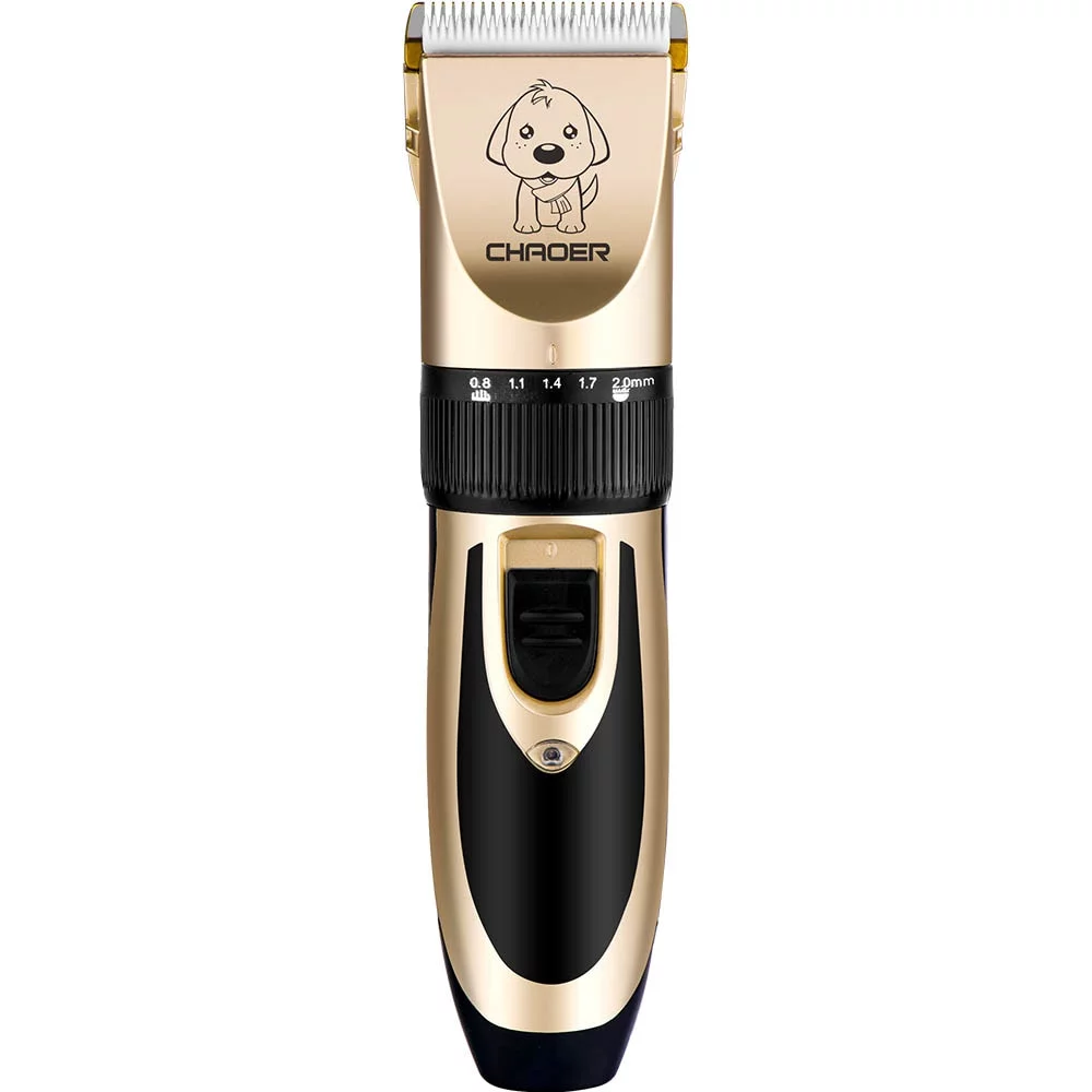 Pysona Electric Dog Clippers Hair Grooming Scissor Dogs Cutter Rechargeable Cordless Shaver Low Noise Haircut Tool Trimmer for Dogs