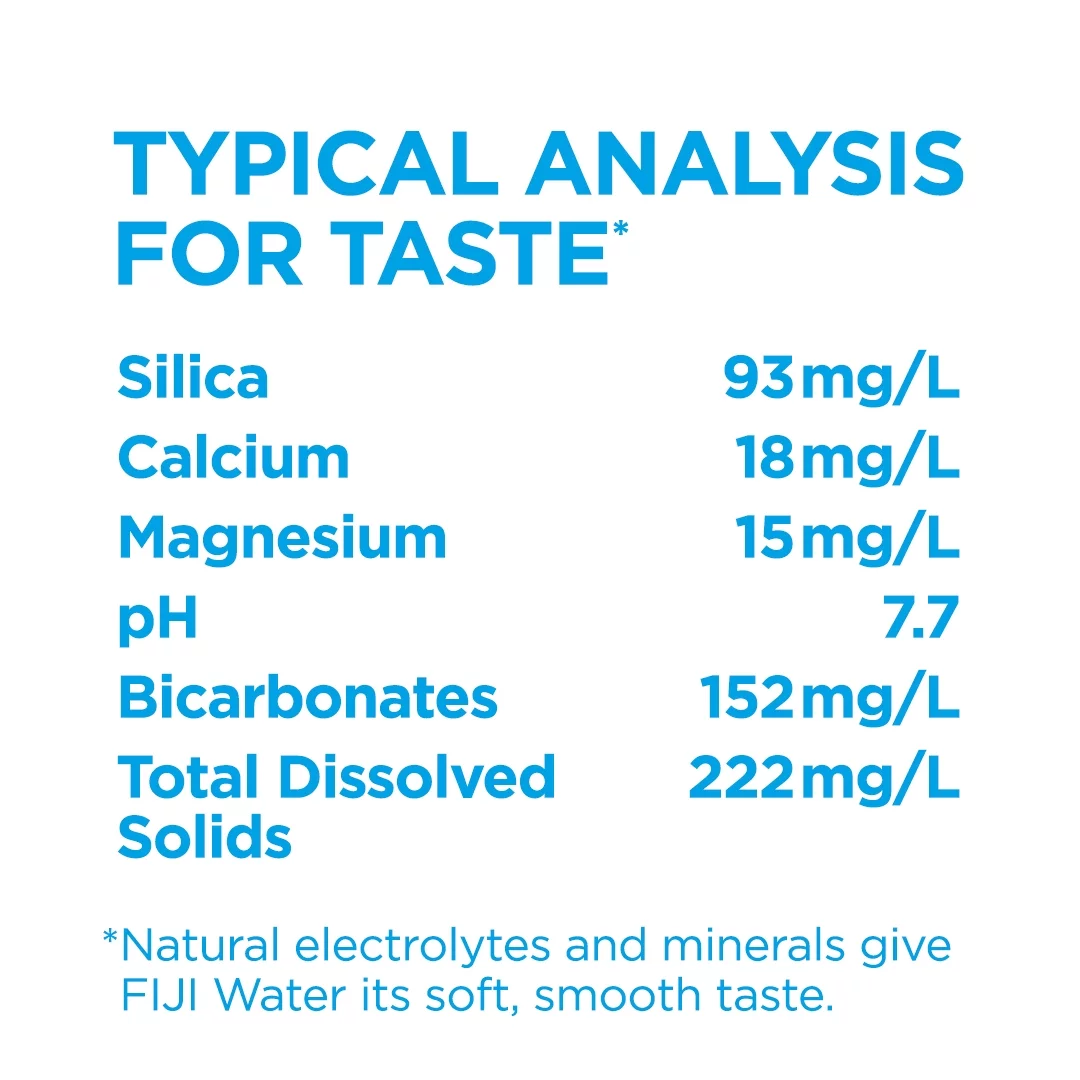 FIJI Natural Artesian Water,16.9 Fl Oz, 24 Ct