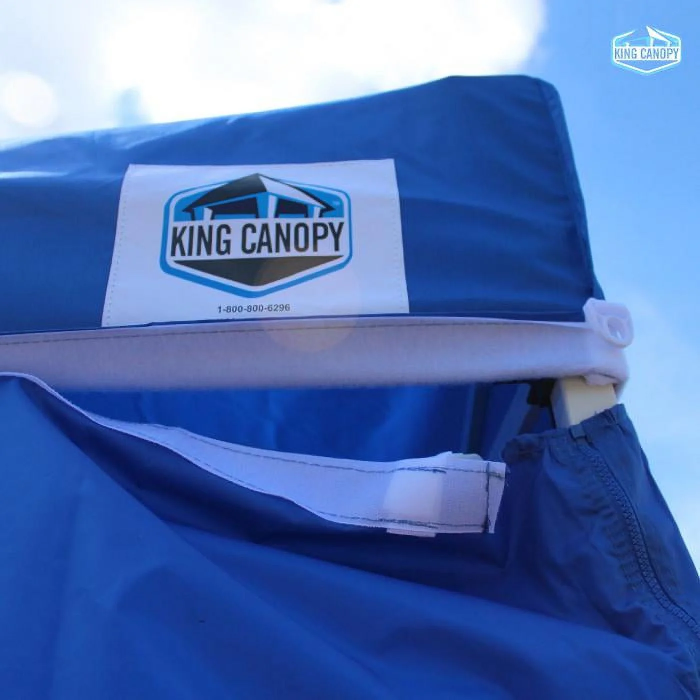 King Canopy Universal Instant 10x20 Side Walls - 6 Pack, Blue