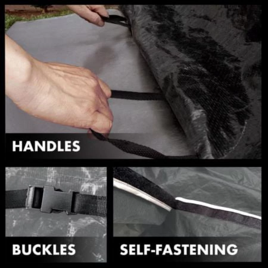 Autocraft Truck Cargo Liner, Black Tarp, 1PC, UV/Water Resistant, Fits 58