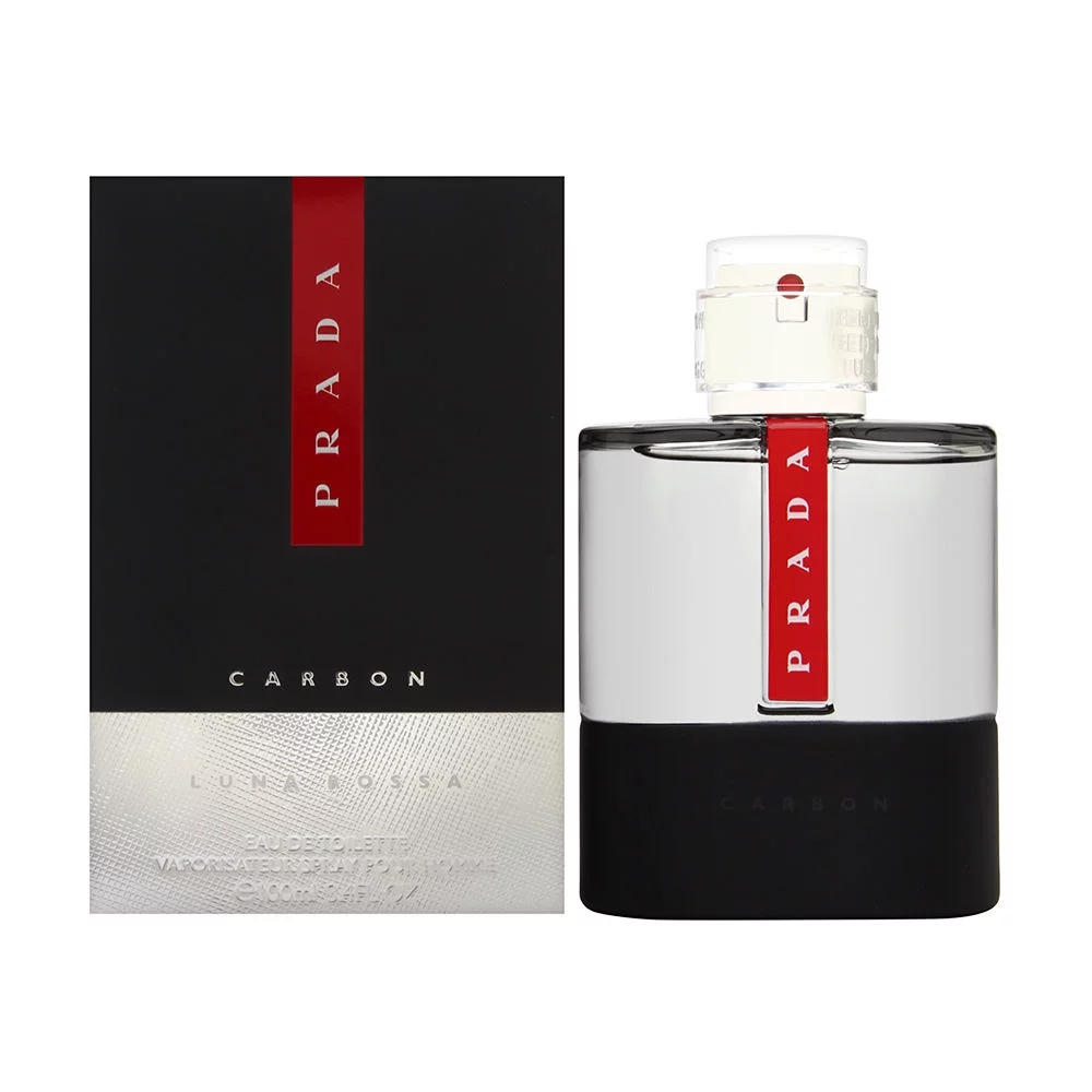 Prada Luna Rossa Carbon Pour Homme 3.4 oz Eau de Toilette Spray