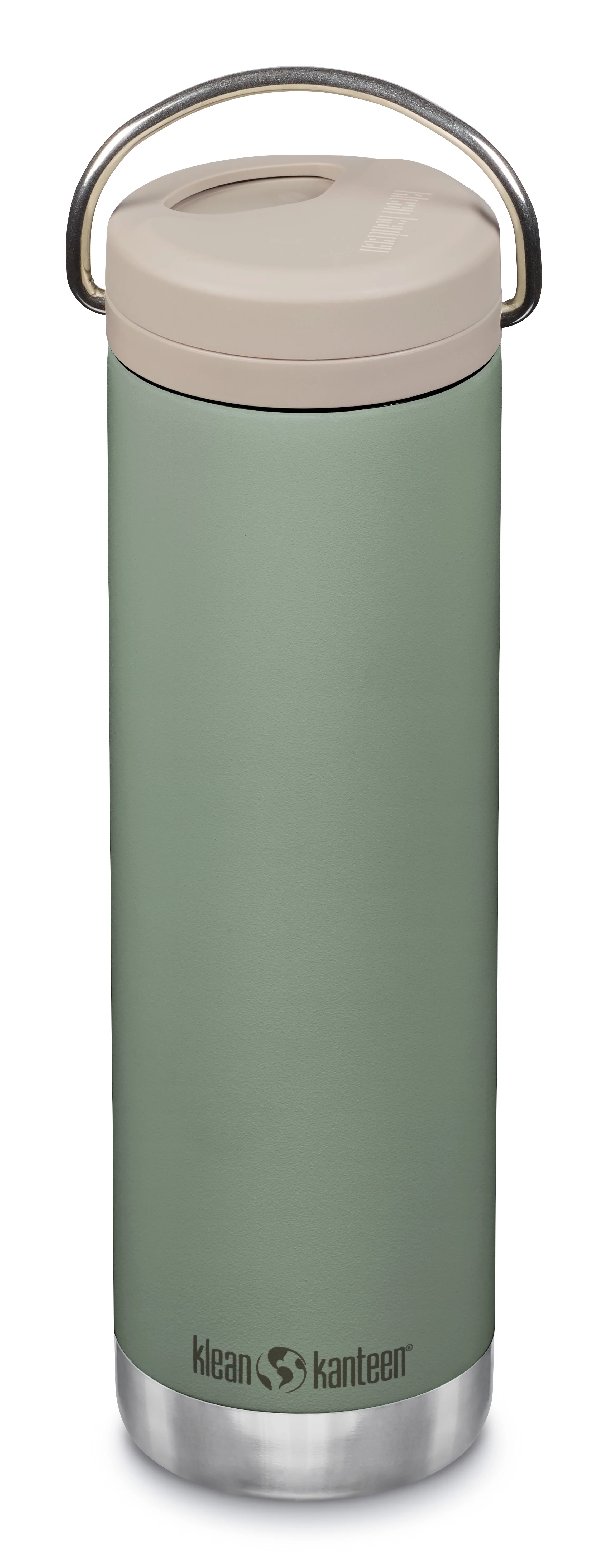 Klean Kanteen 20 fl oz Insulated Water Bottle Twist Cap Sea Spray