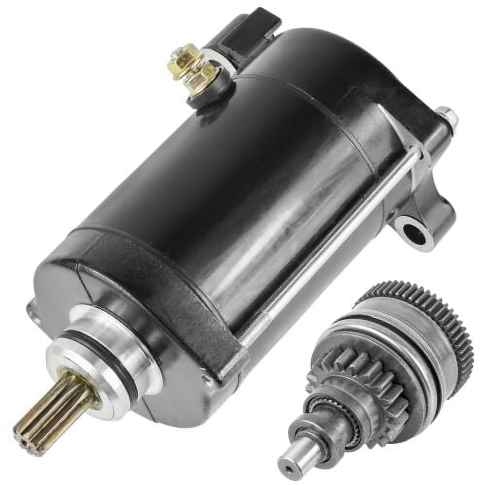 New Starter & Drive for Yamaha 6M6-81800-00 6M6-81800-10