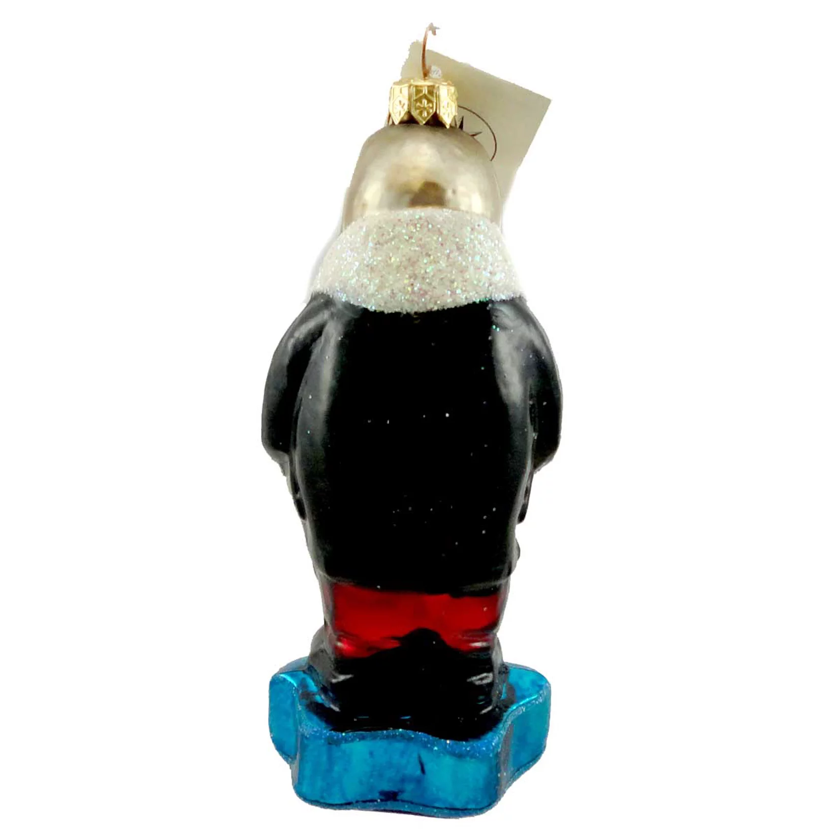 Christopher Radko H CHESTERFIELD SR Blown Glass Ornament Walrus Christmas