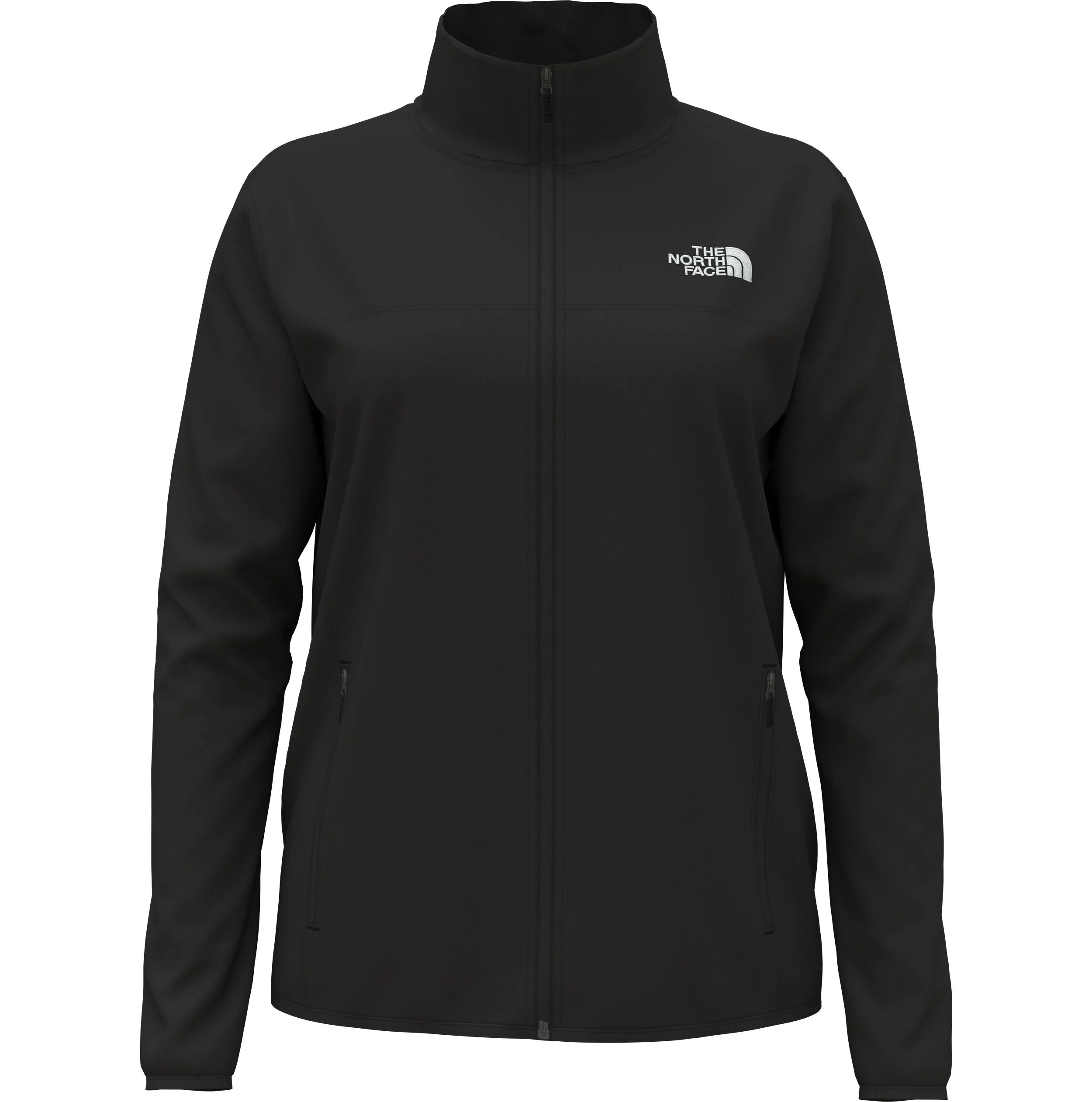 The North Face Women's TKA Glacier Full Zip Jacket, TNF Black, M