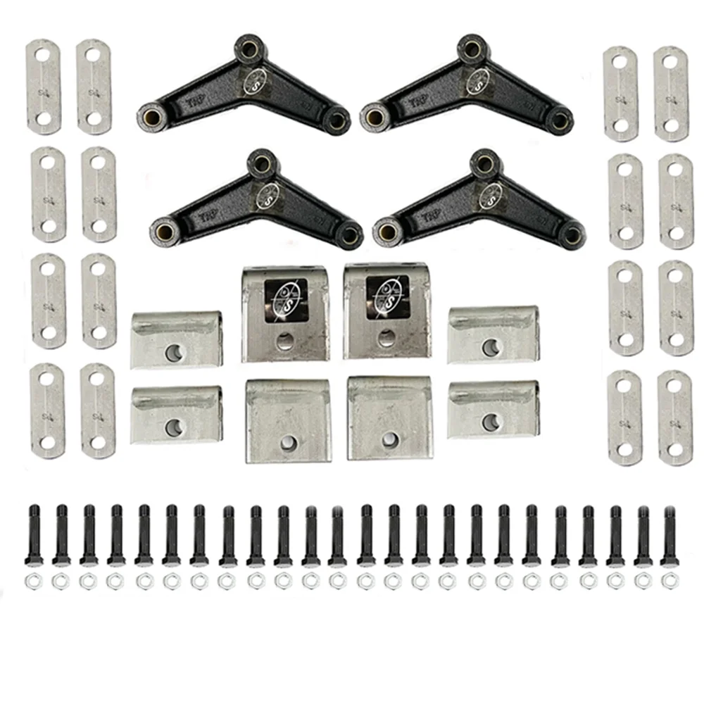 Southwest Wheel Triple Trailer Axle Hanger Kit for Double Eye Springs (5.2K)