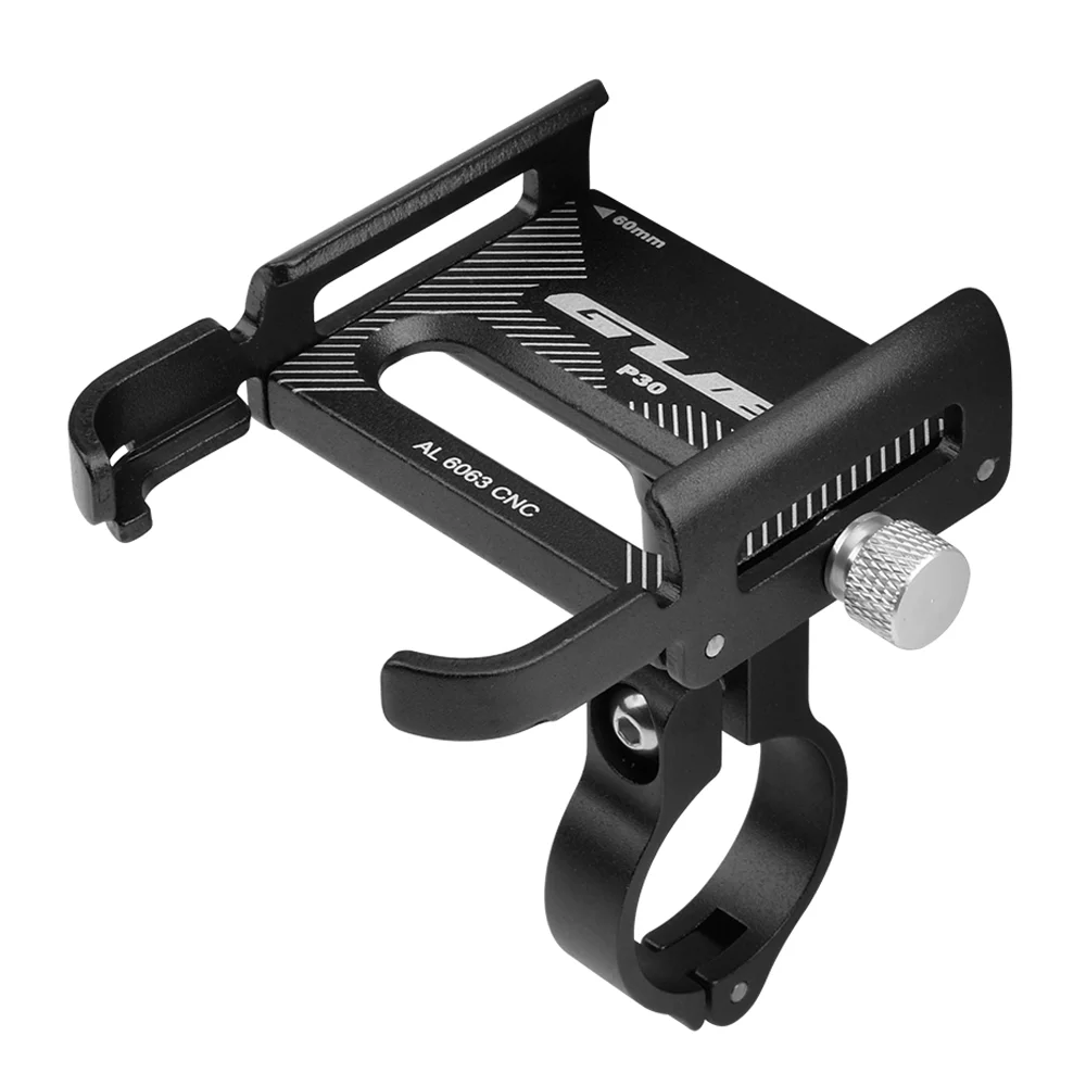 GUB Aluminum Cycling Phone Mount Adjustable 360 Degree Rotation Anti-Slip Bike Handlebar Stand