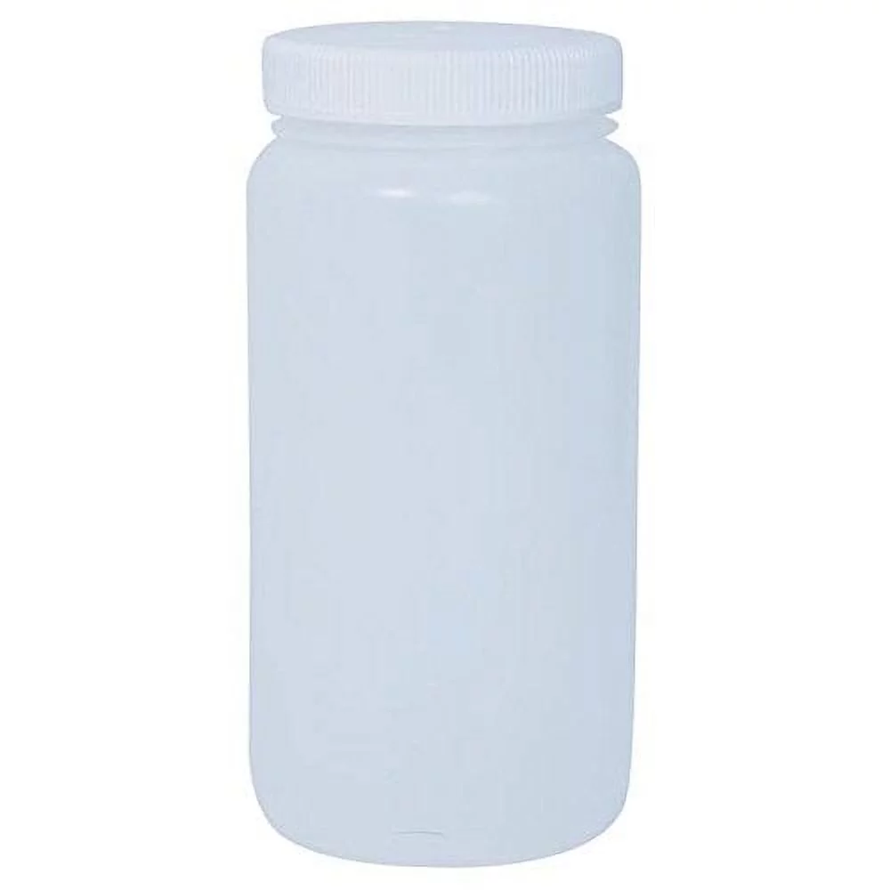 Nalgene HDPE Wide Mouth Round Container, 64 Oz