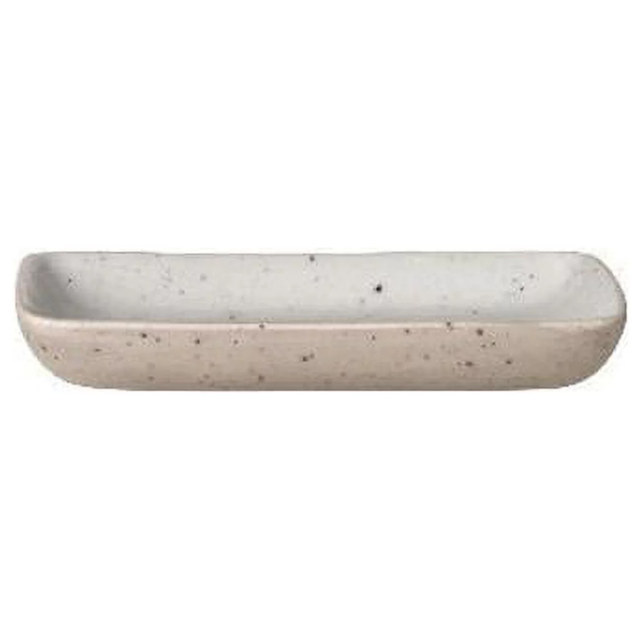 Sablo Ceramic Stoneware Snack Plates, Small - Set of 4