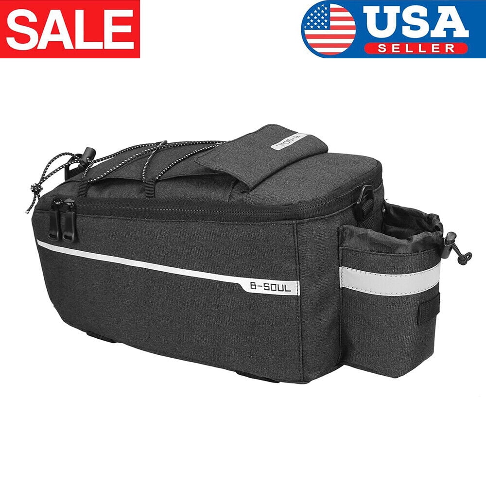 KingFurt Waterproof Bike Frame Bag - Black, 10L Capacity, Polyester Fiber Material, Adjustable Mounting Belt - Ideal for Outdoor Sports