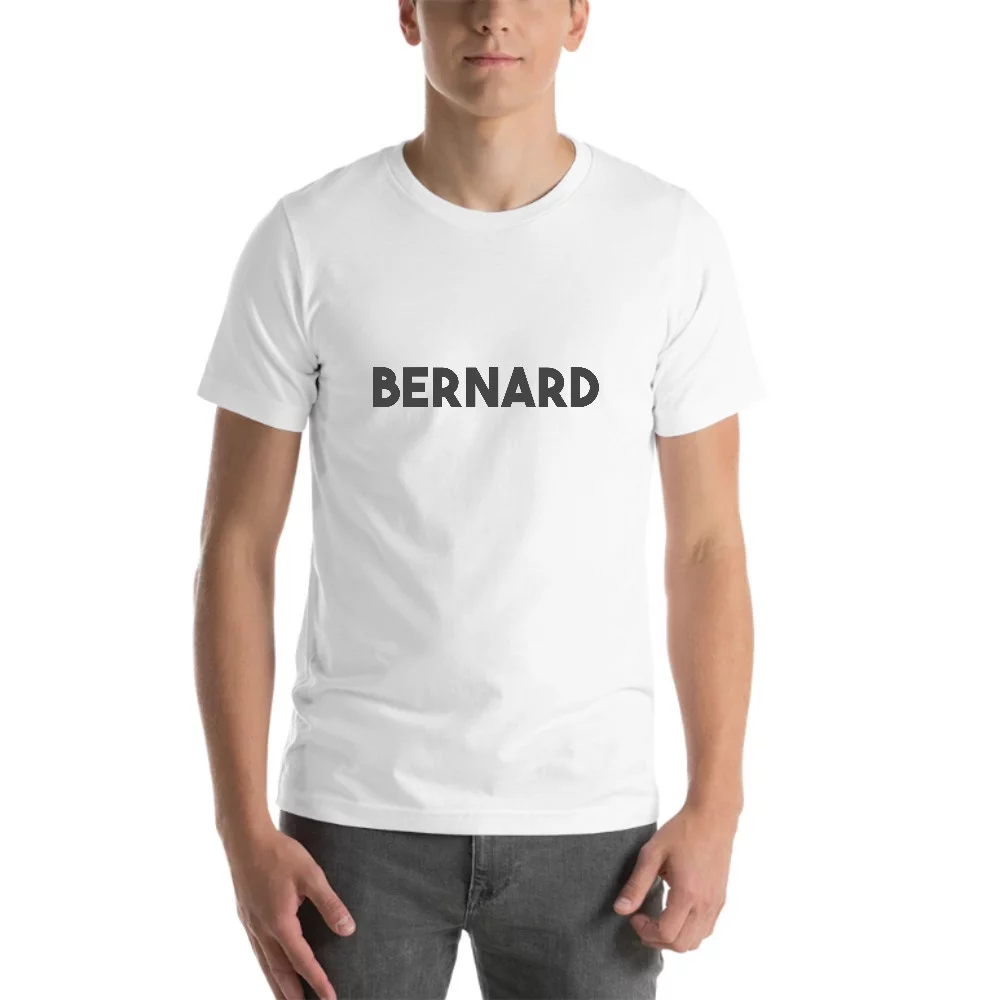 L Bernard Bold T Shirt Short Sleeve Cotton T-Shirt By Undefined Gifts
