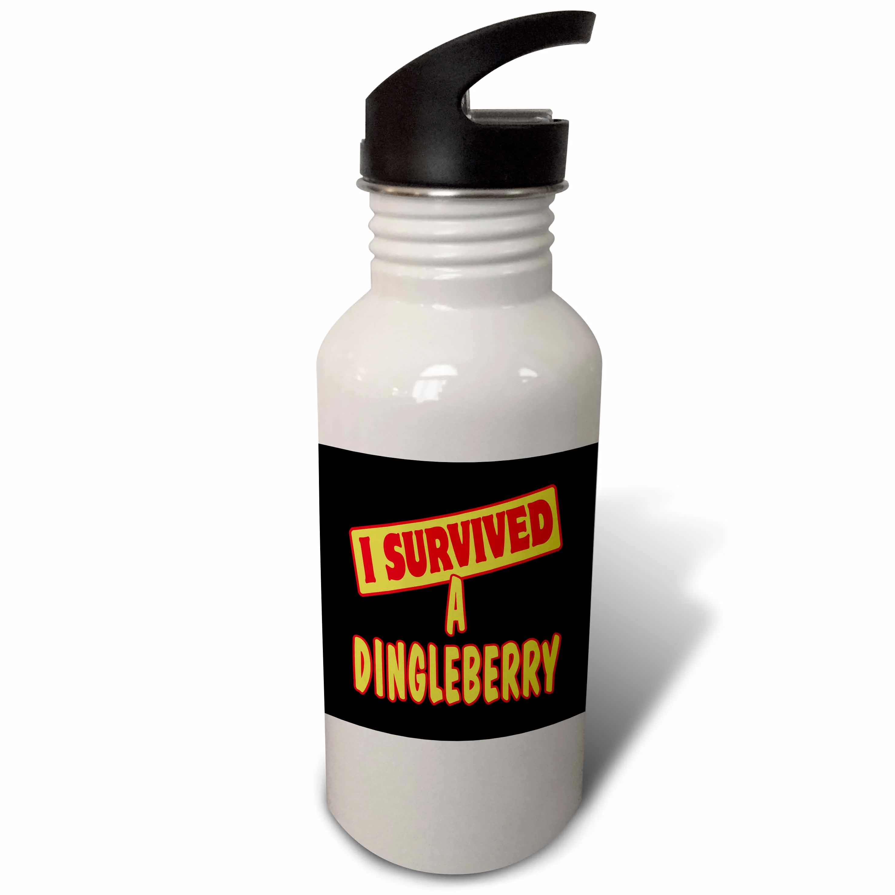 I Survived A Dingleberry Survial Pride And Humor Design 21 oz Sports Water Bottle wb-117595-1