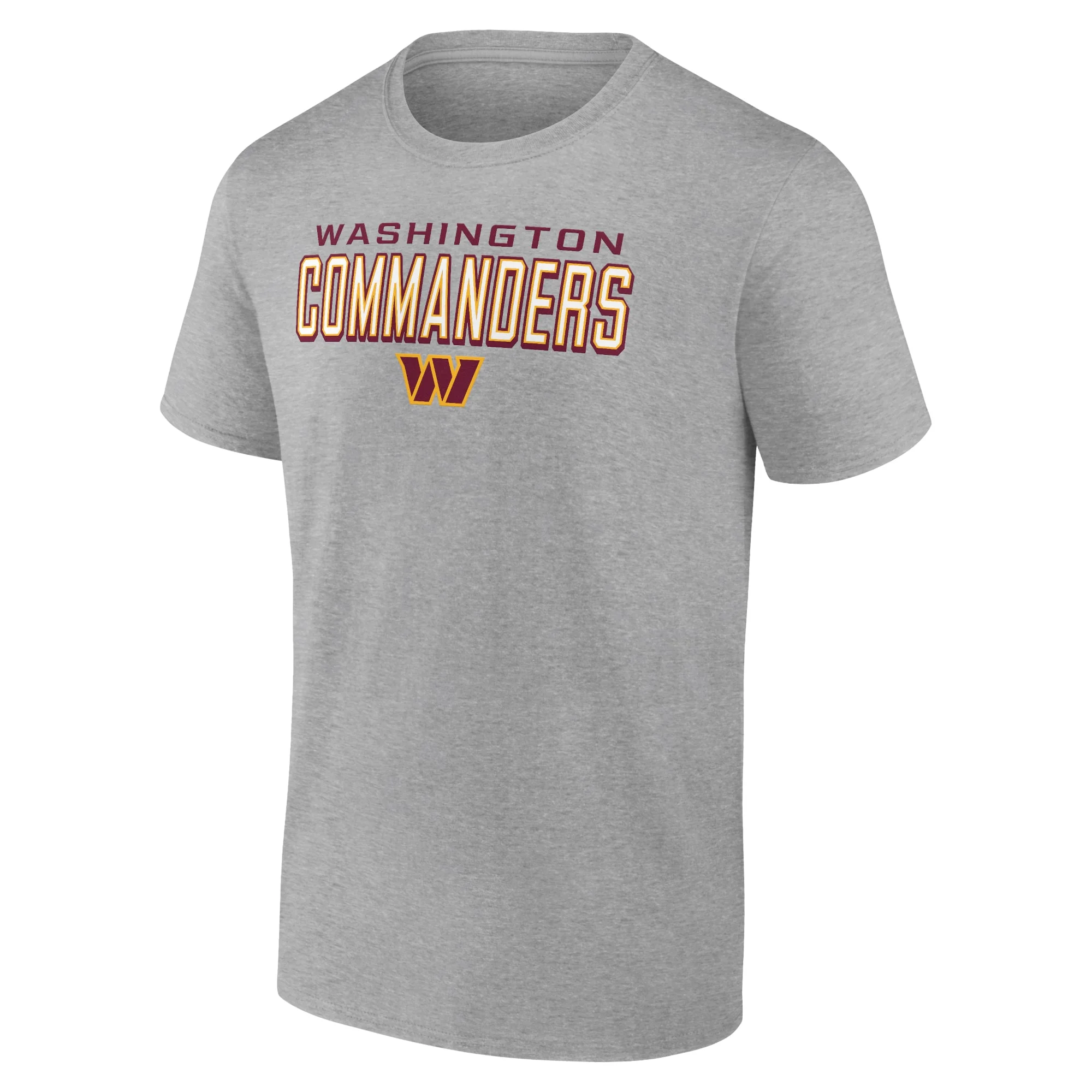 Men's Fanatics Branded Heather Gray Washington Commanders Swagger T-Shirt