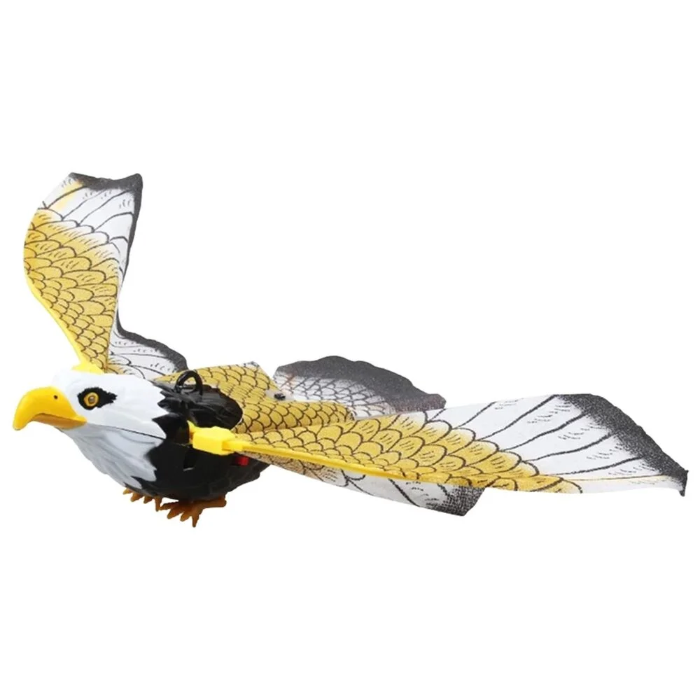 Electric Bird Toys Cats - Flying Eagle & Parrot Shape Sound Toys Interactive Pet