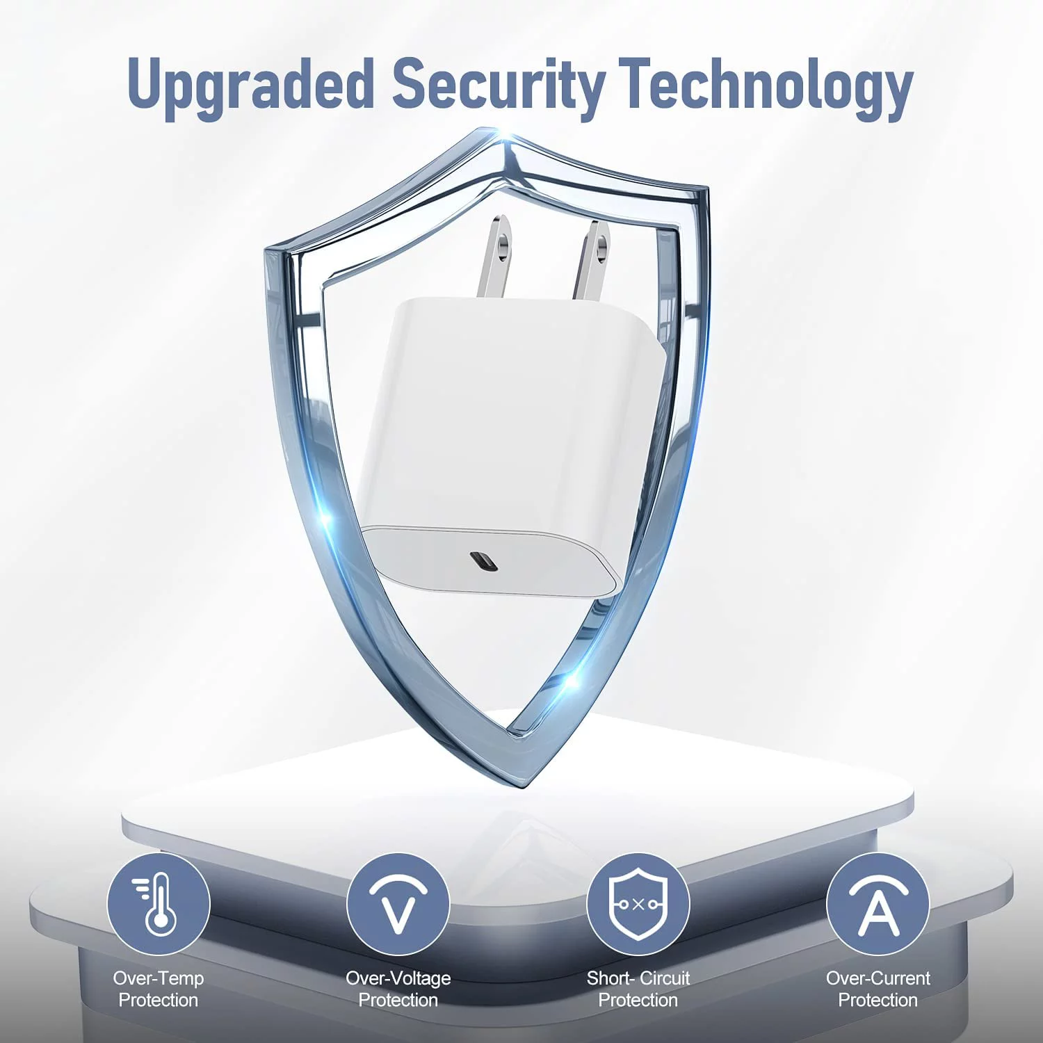 2 Pack iPhone Fast Charger Compatible with iPhone 14 13 12 11 Mini Pro Max iPad, 20W Apple Fast Charger, 3FT Super Charger Block with USB C to Lightning Cable