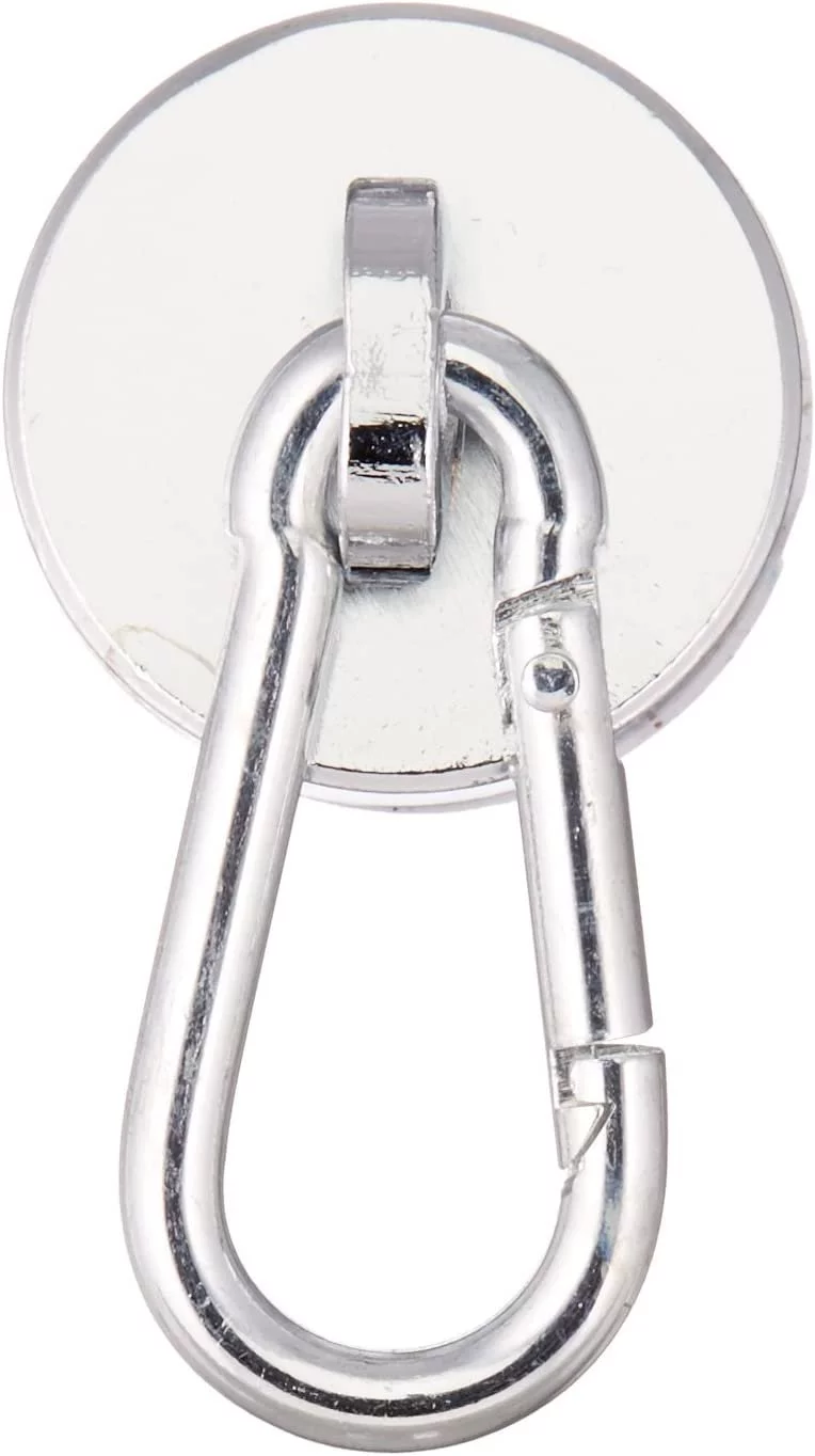 MASTER MAGNETICS 07587 Neoprene Magnet/Carabineer Hook