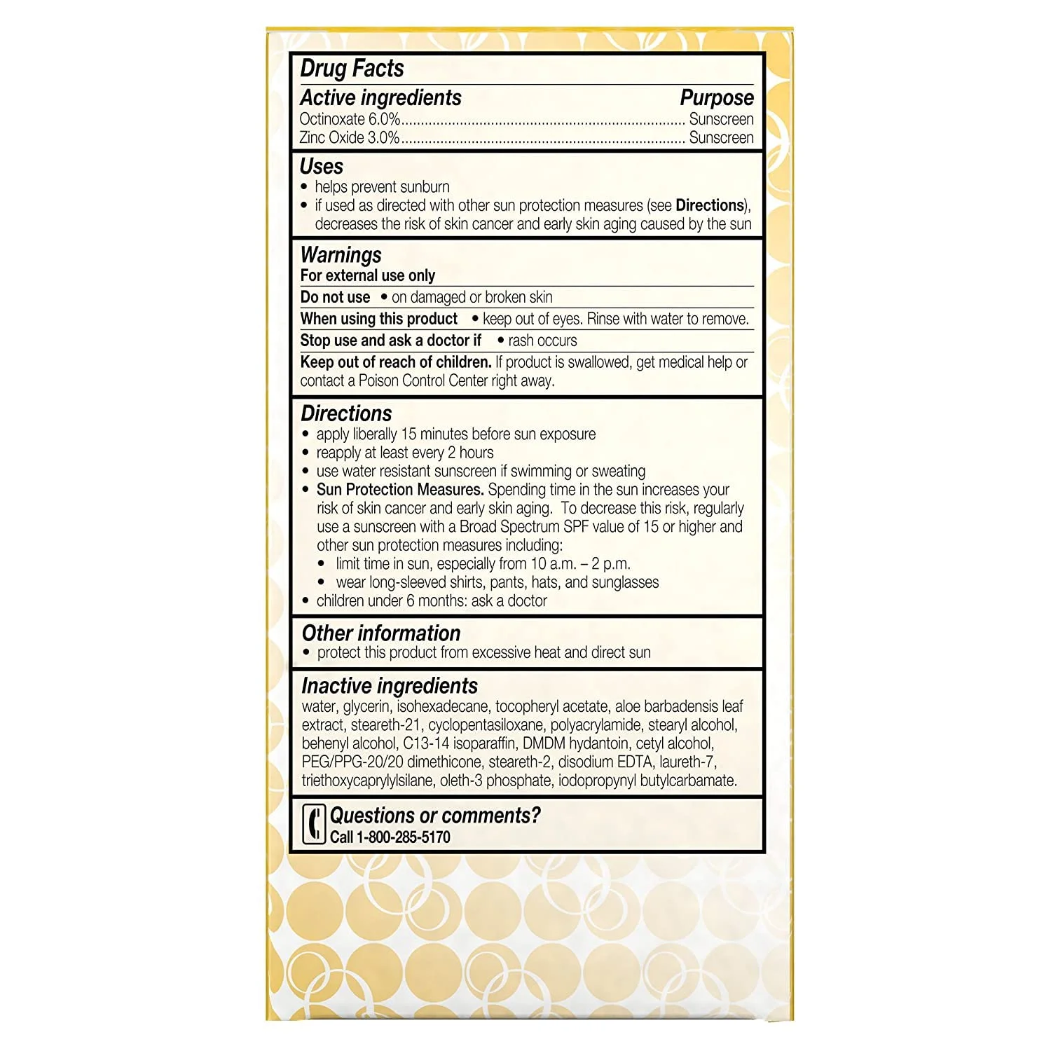 Olay Complete Lotion Moisturizer With Sunscreen Spf 15 Sensitive, 4.0 Ounce, 3 Count