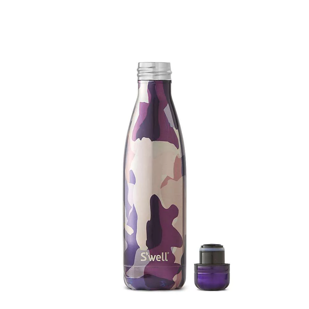 S'well Vacuum Insulated Stainless Steel Water Bottle, Sub Rosa, 17 oz