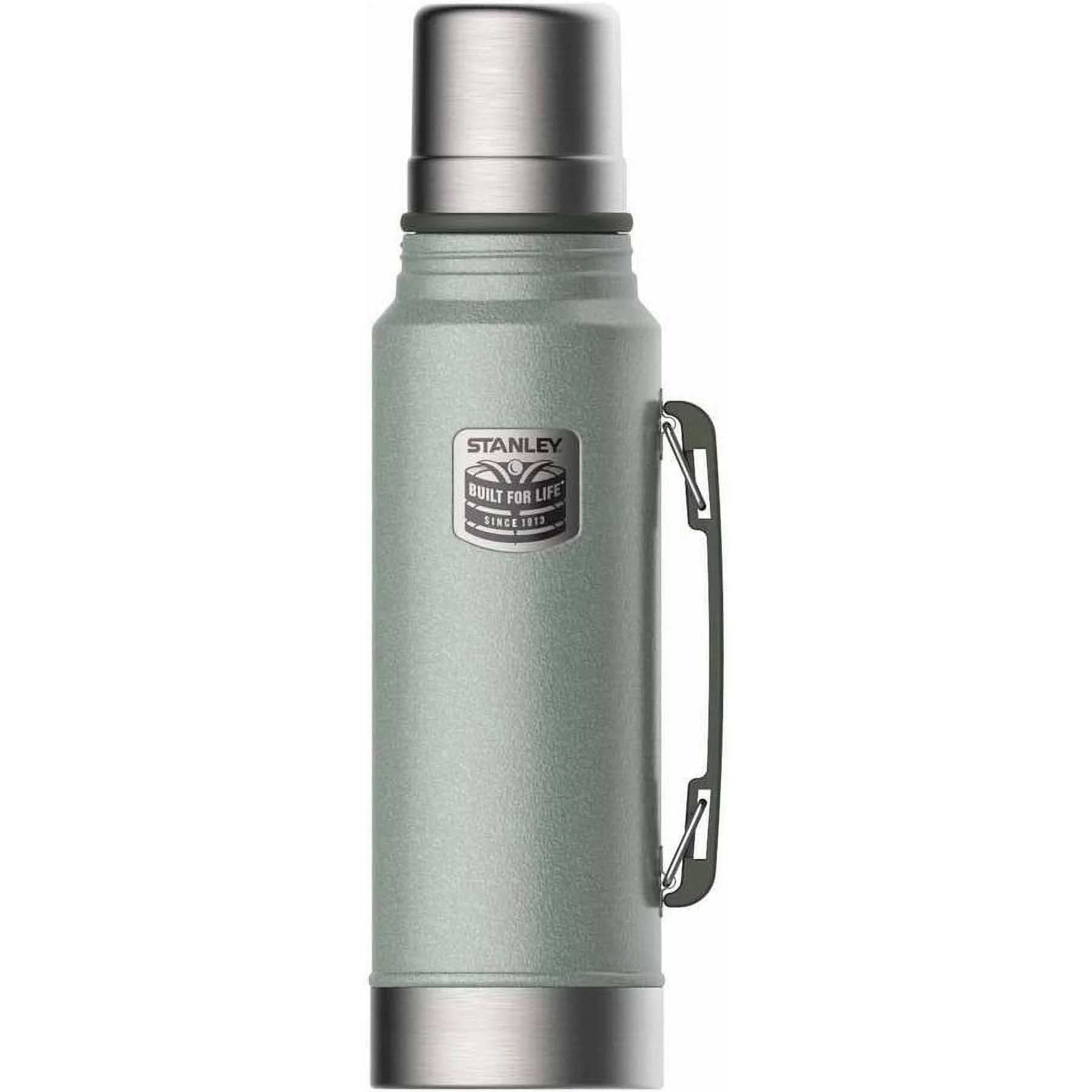 Stanley 1.1-Quart Classic Vacuum Bottle, Badged Green