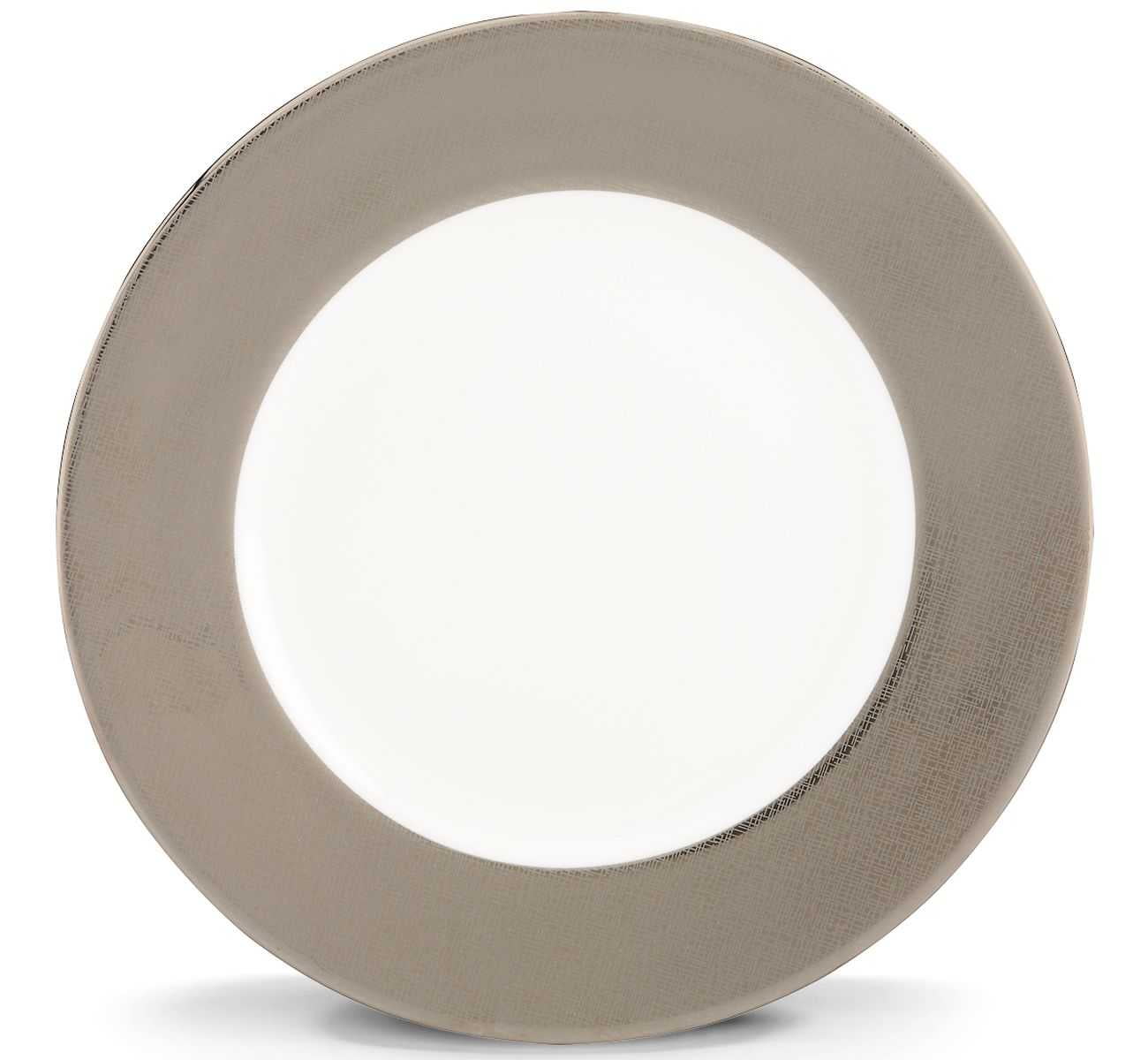 Lenox Donna Karan Platinum Voile Serving Plate, Metallic
