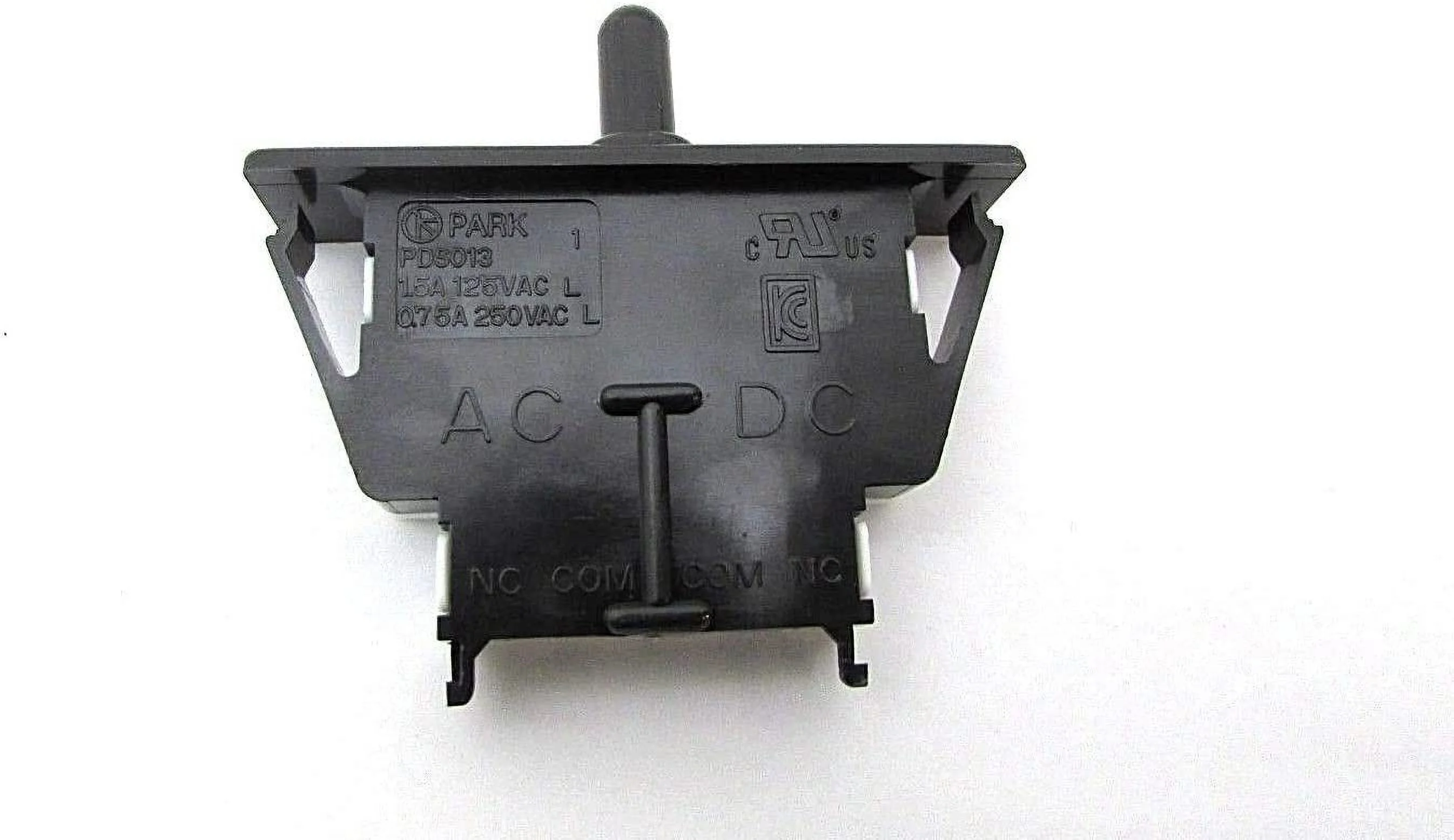 LG Electronics 6600JB3007E Refrigerator Door Push Button Switch,black and white