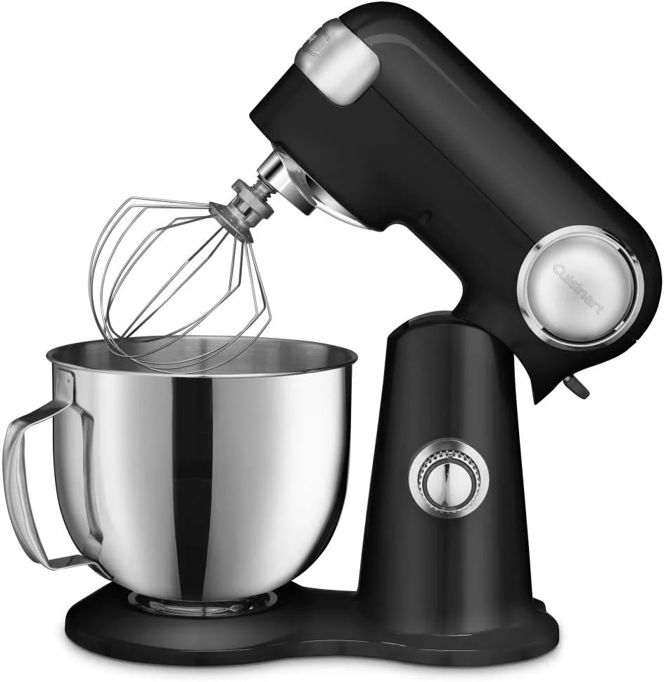 Open Box Cuisinart Stand Mixer, 12 Speed, 5.5 Quart Stainless Steel Bowl SM-50BK - Onyx