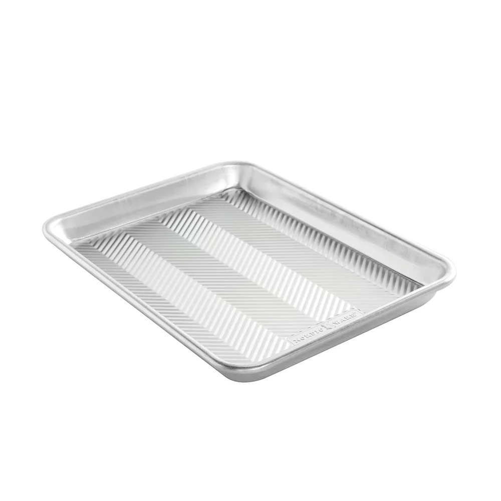 Nordic Ware Prism Quarter Sheet 2 Pack - Silver