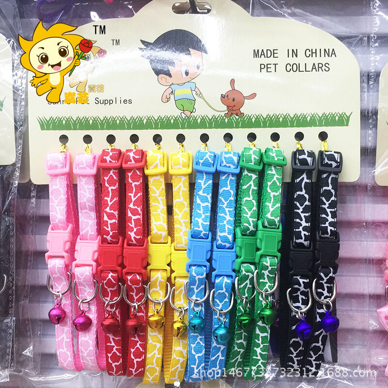 108 PCS Lot  Wholesale Small Dog Collar Pet Puppy Cat Kitty Necklace Collars