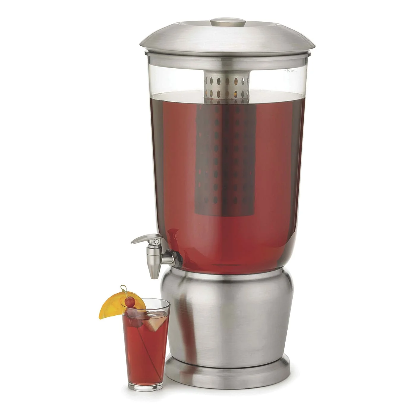 Tablecraft Beverage Dispenser,5 gal,Stainless Steel 85
